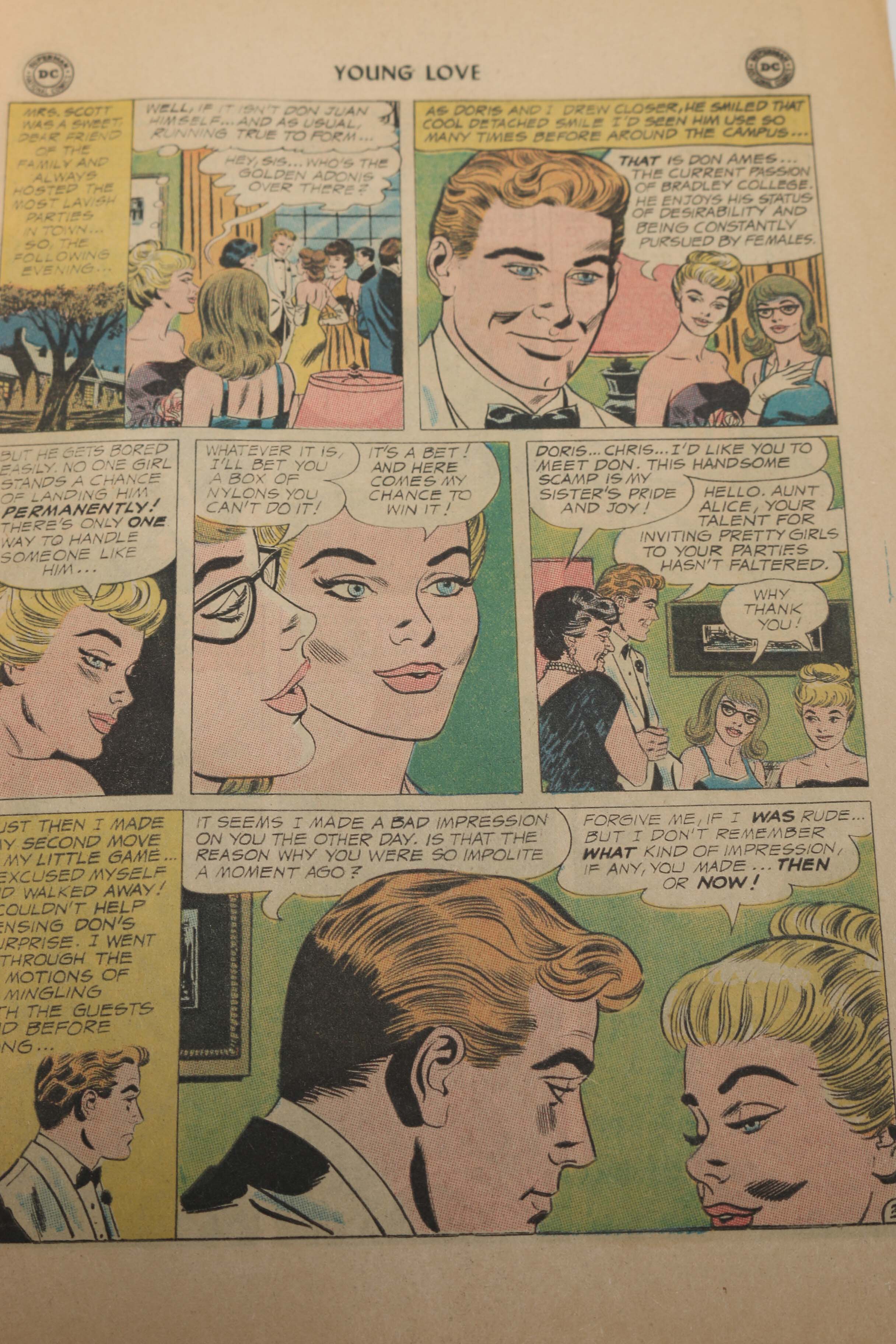 Vintage Golden Key and "Young Love" Comics
