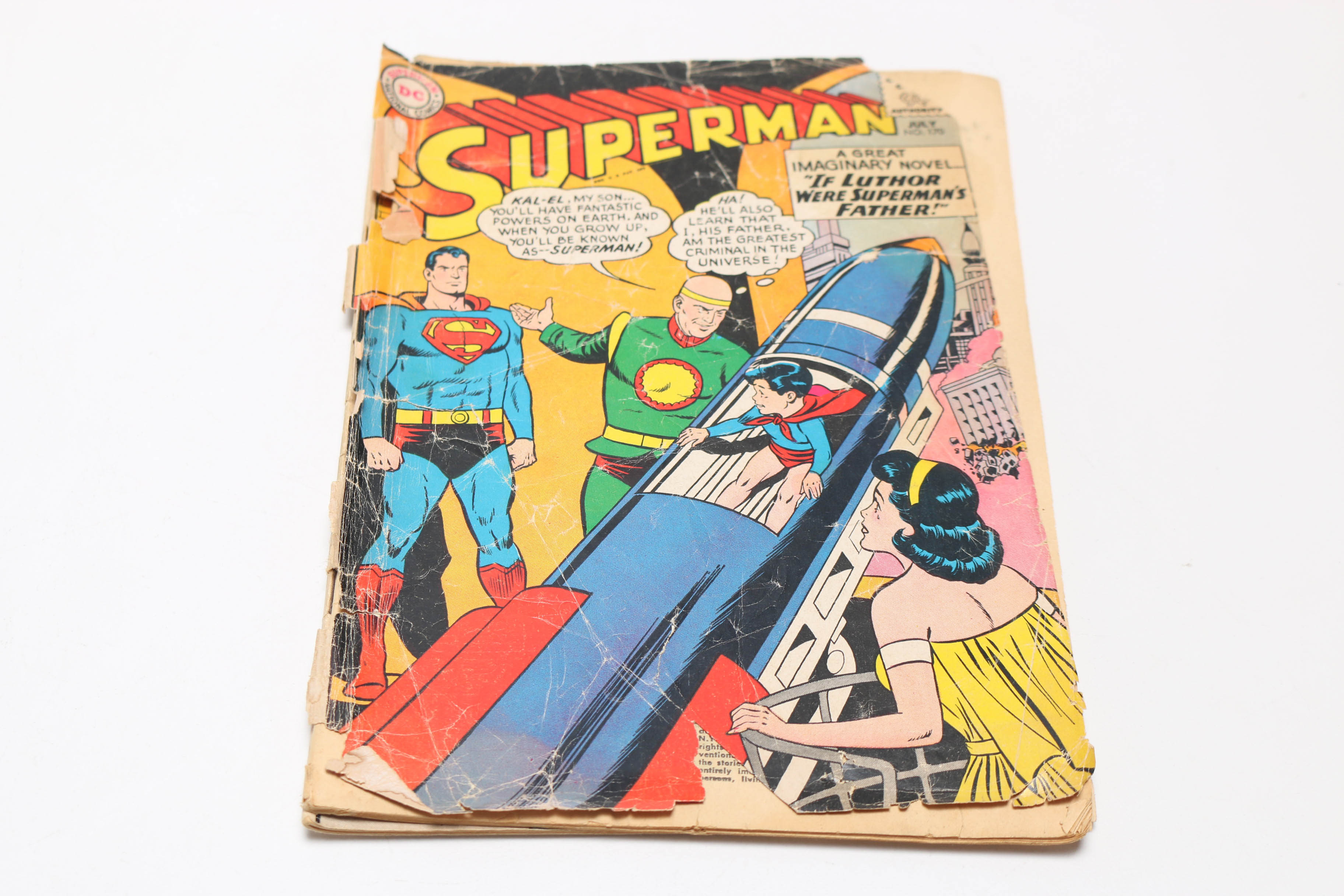 Group of Vintage DC Comics from Batman and Superman Series