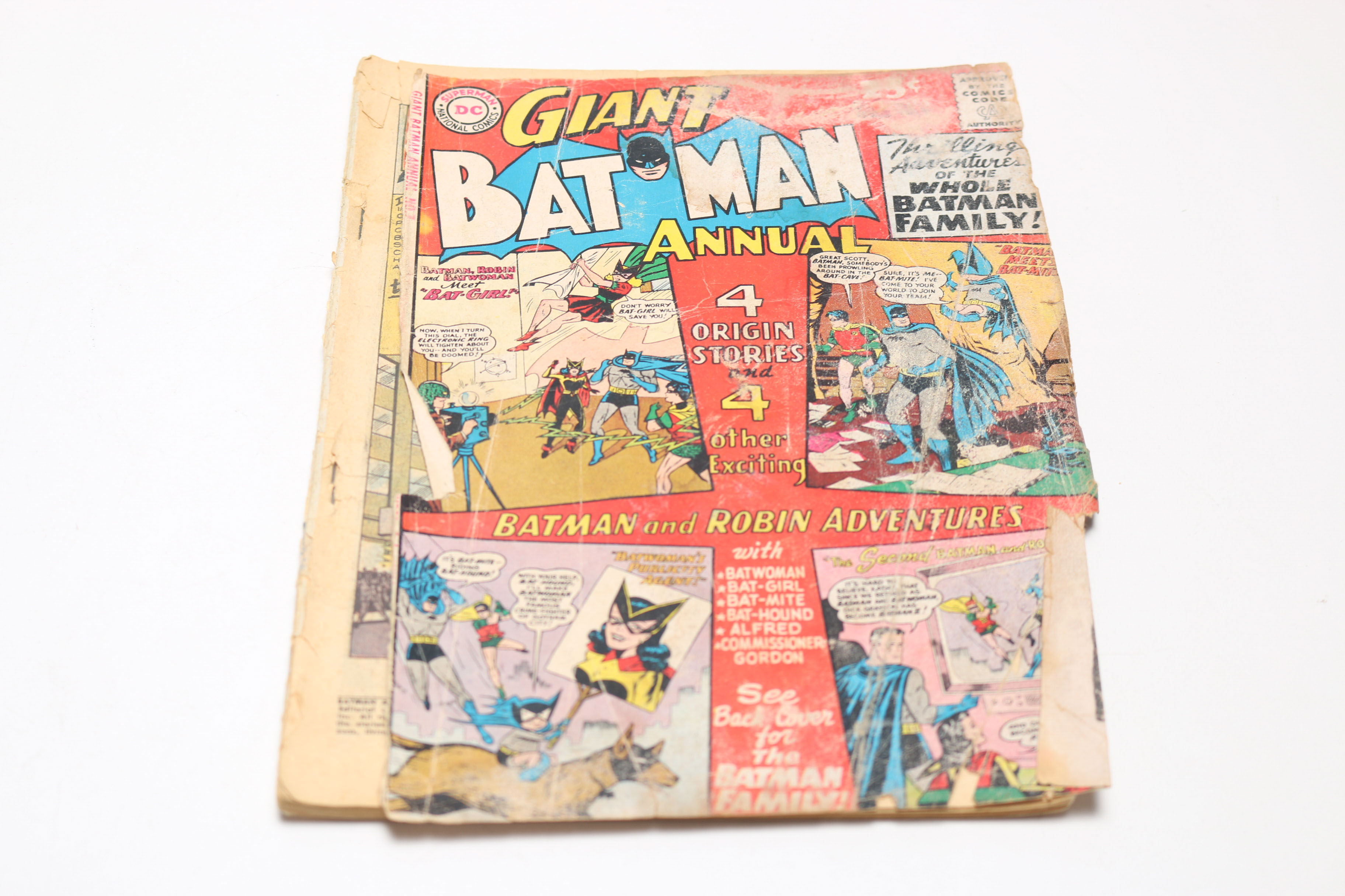 Group of Vintage DC Comics from Batman and Superman Series