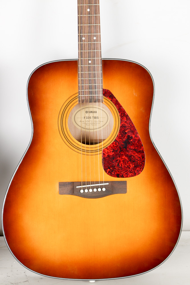 Yamaha F335 Acoustic Guitar With Case