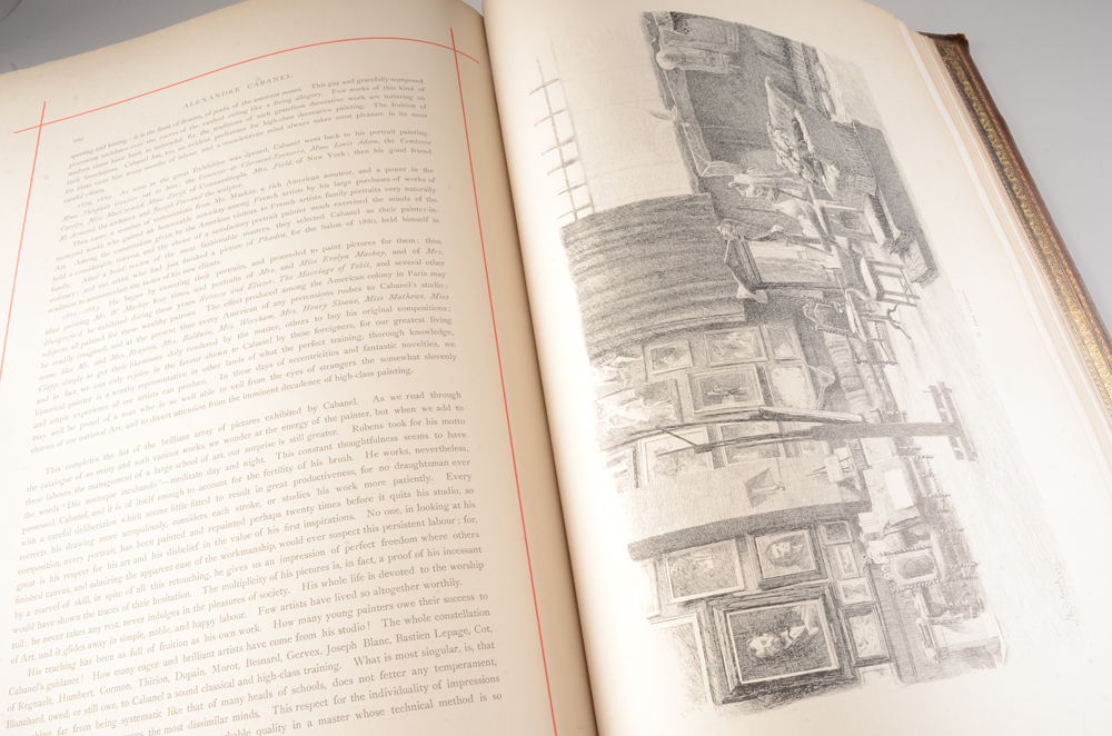 1882 "Illustrated Biographies of Modern Artists"