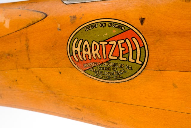 Vintage Hartzell Propeller Company Piper Cub Propeller