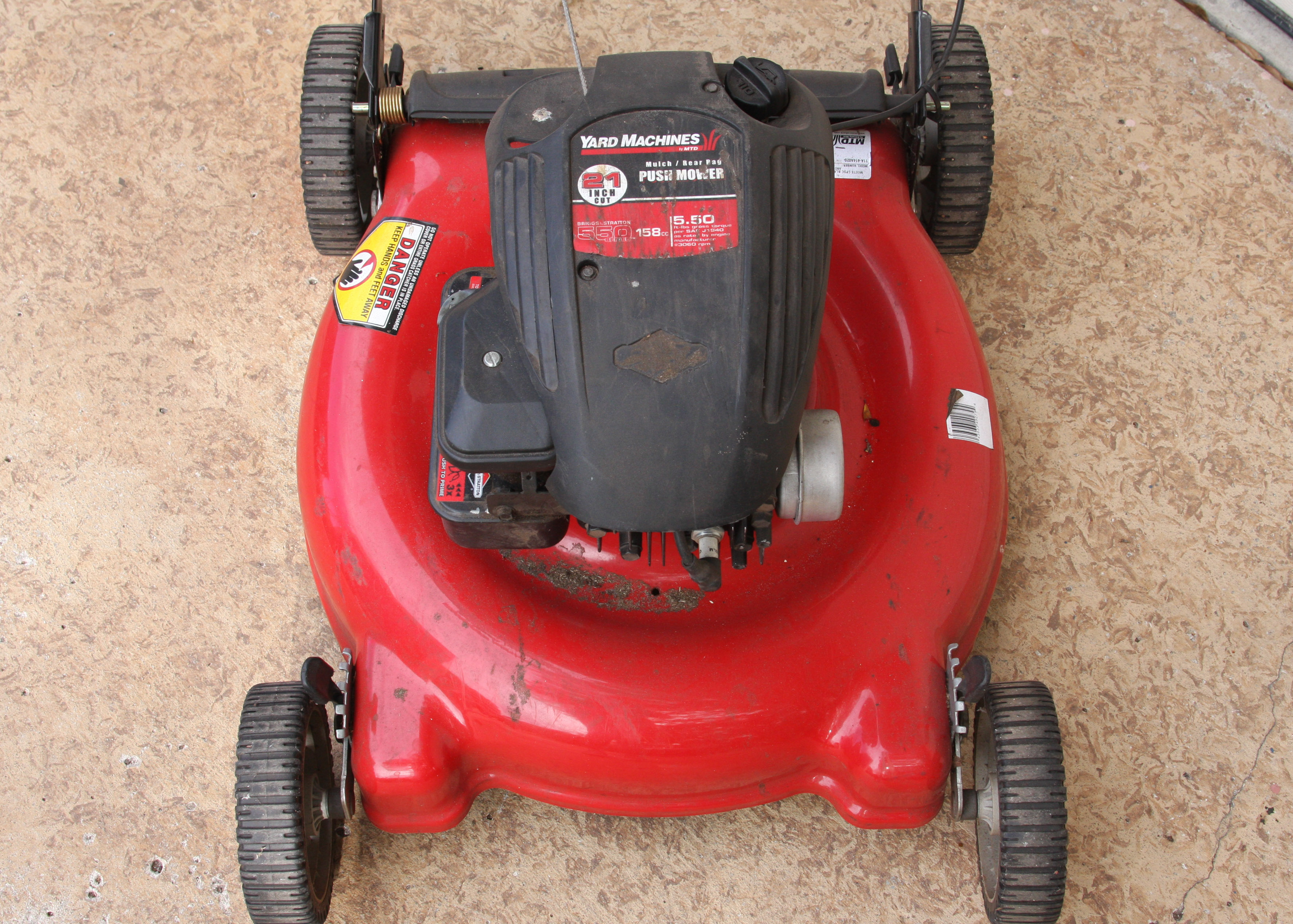 Yard Machines 550 Series Push Mower