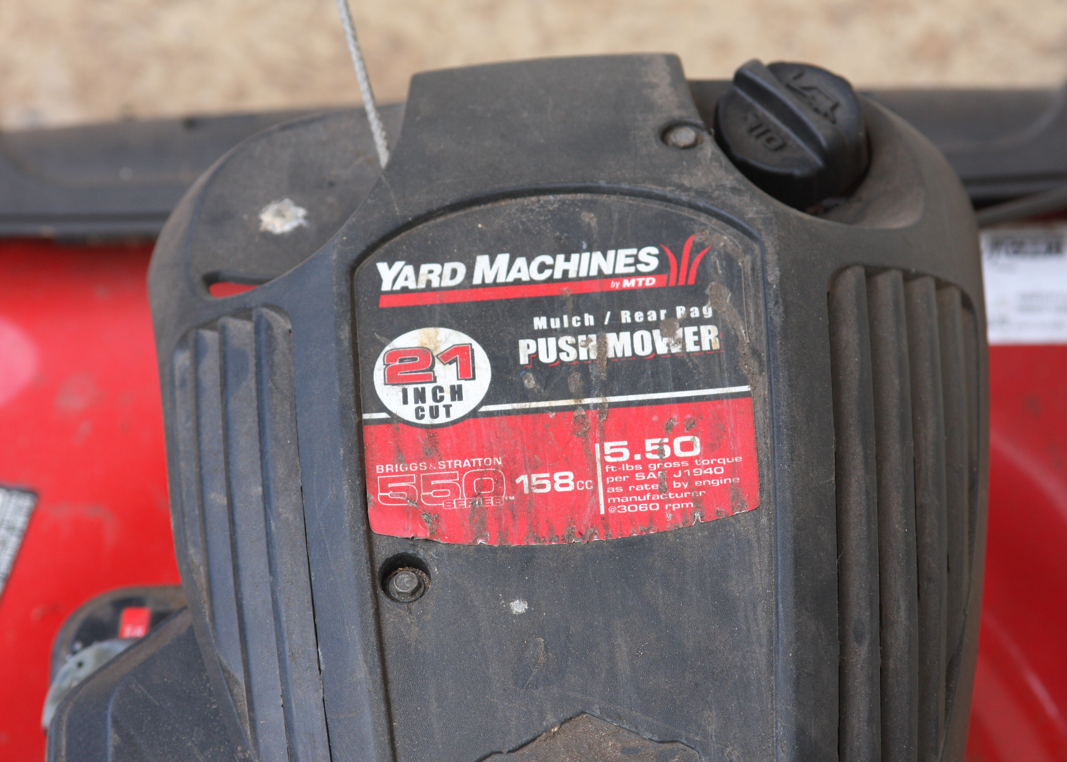 Yard Machines 550 Series Push Mower