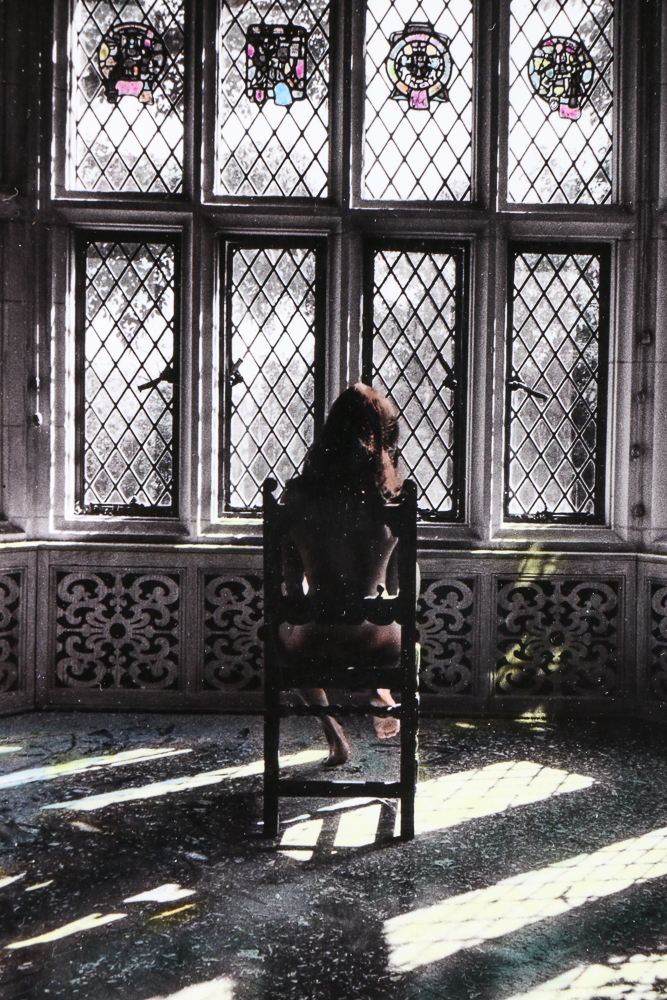 Karen D. Abbott Framed Hand-colored Photograph