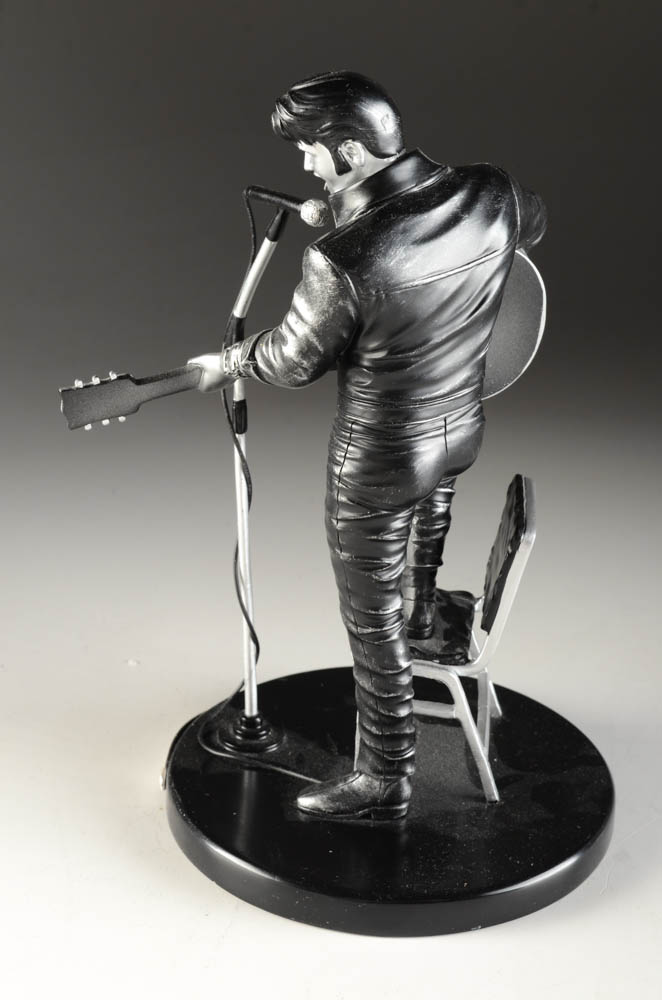 Hamilton Collection "Elvis Presley's '68 Comeback Platinum Edition" Figurine