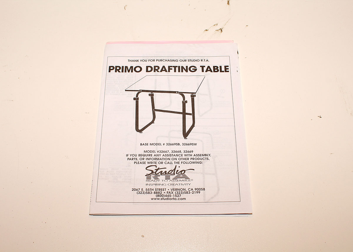 Laminate Top Drafting Table