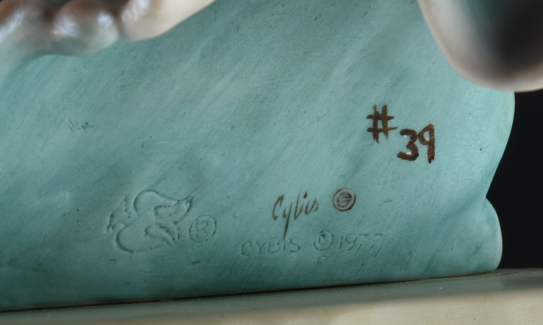 Cybis Porcelain "Sea King's Steed" Hippocampus Figurine