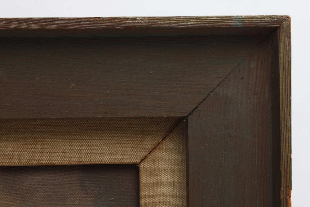 Signed Oil Painting by Low Rey