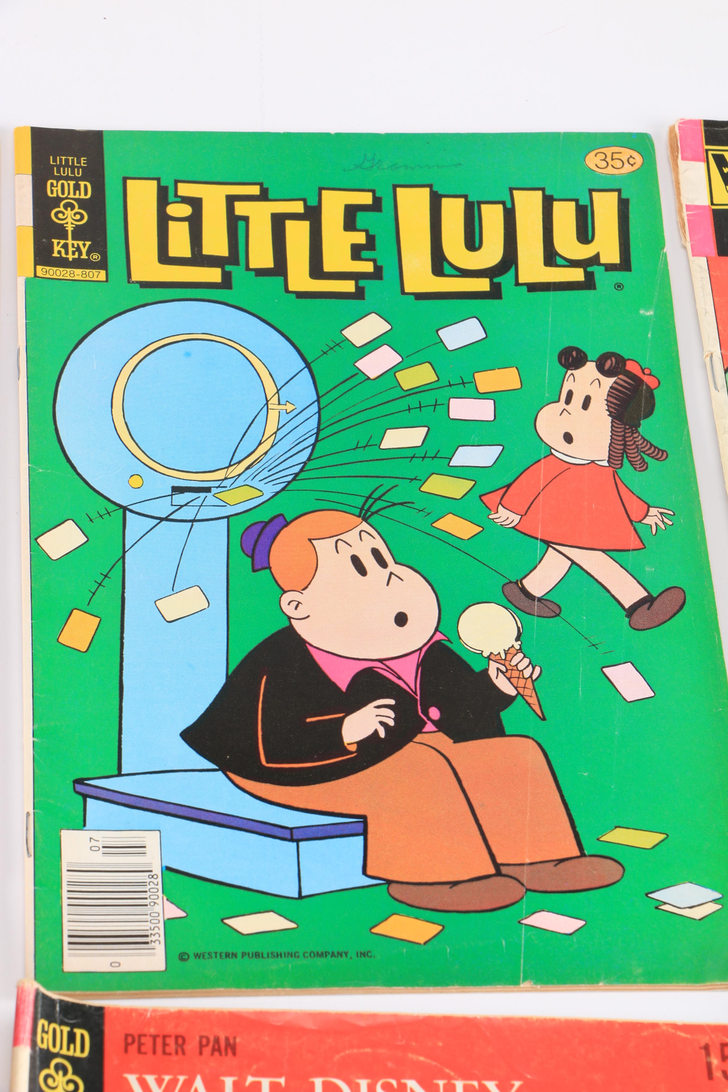 1970s Vintage Comic Books Including Marvel BattleStar Galactica and Star Trek