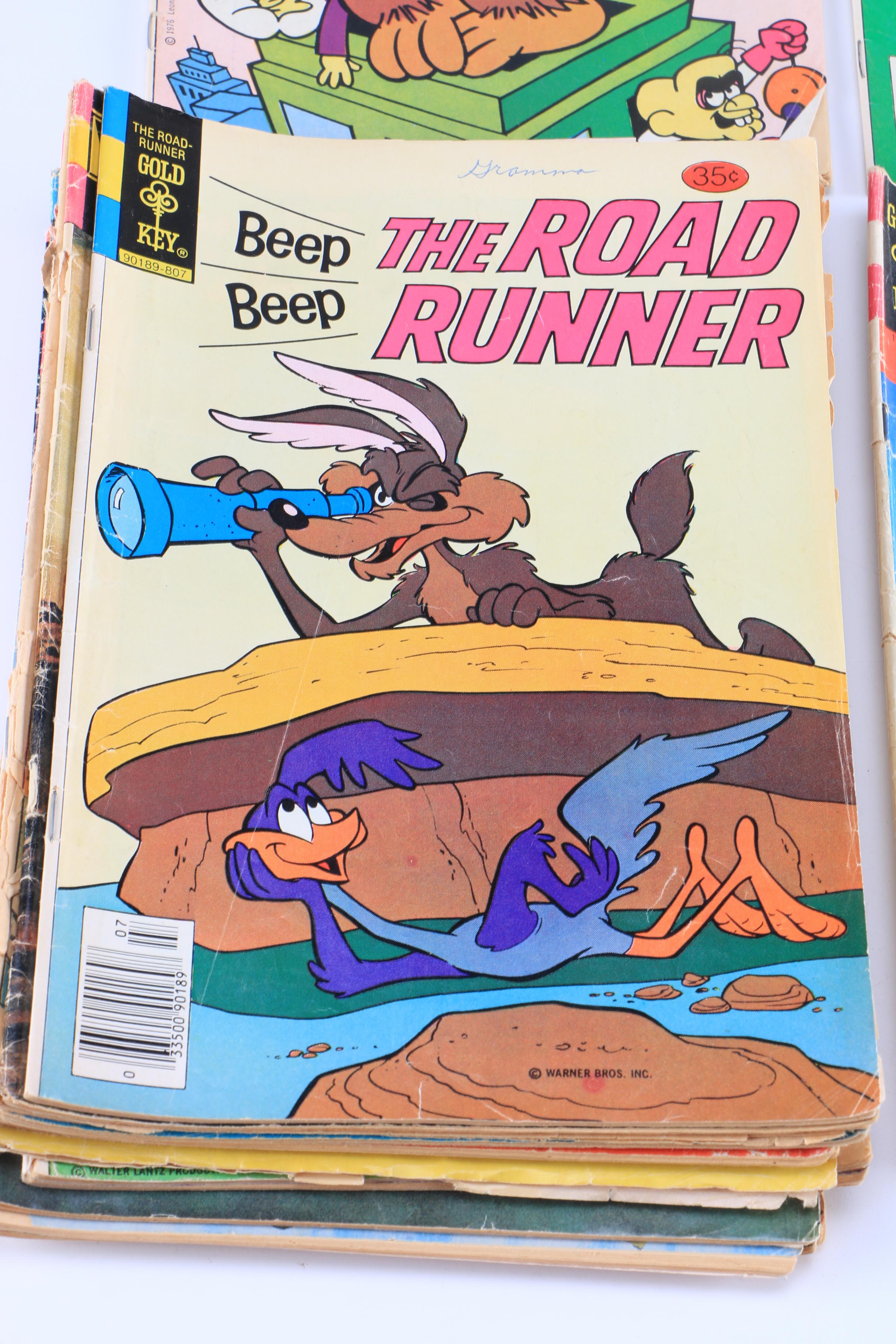 1970s Vintage Comic Books Including Marvel BattleStar Galactica and Star Trek