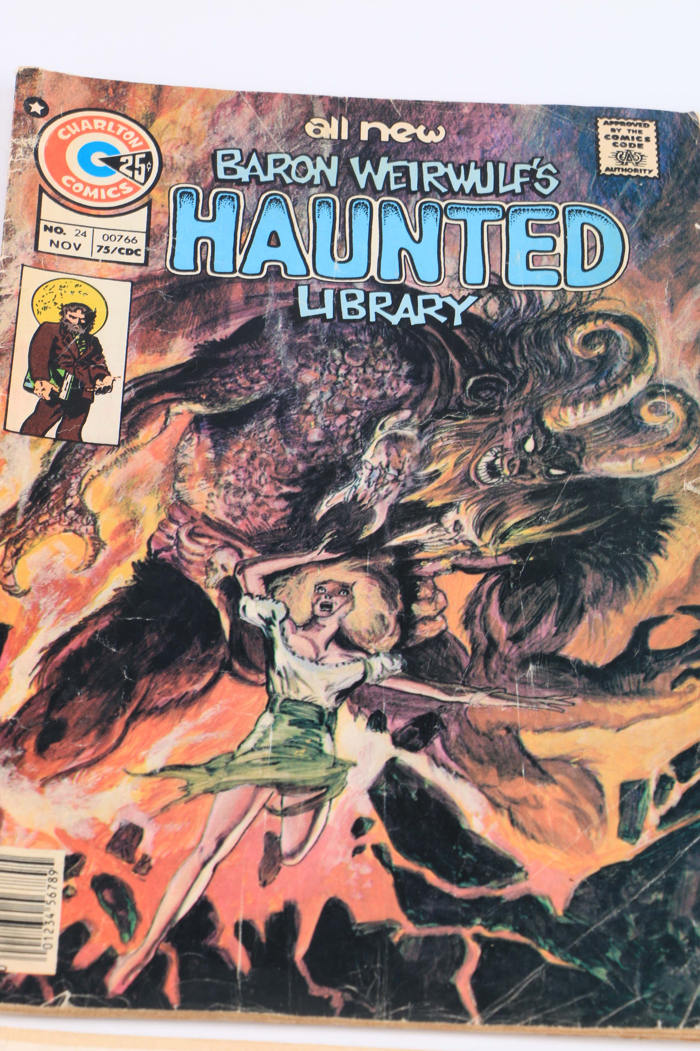 1970s Vintage Comic Books Including Marvel BattleStar Galactica and Star Trek