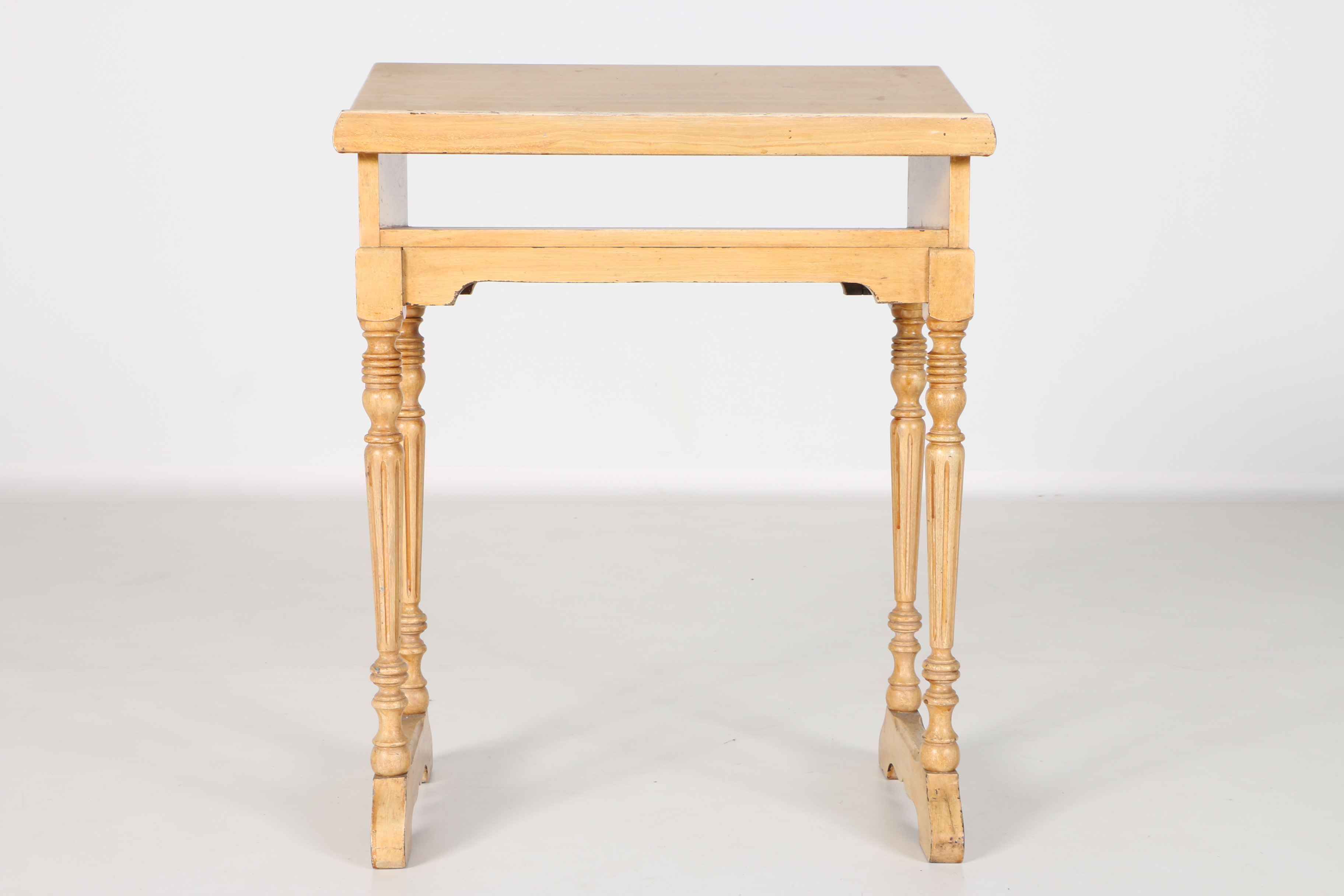 Vintage Cream-Painted Desk