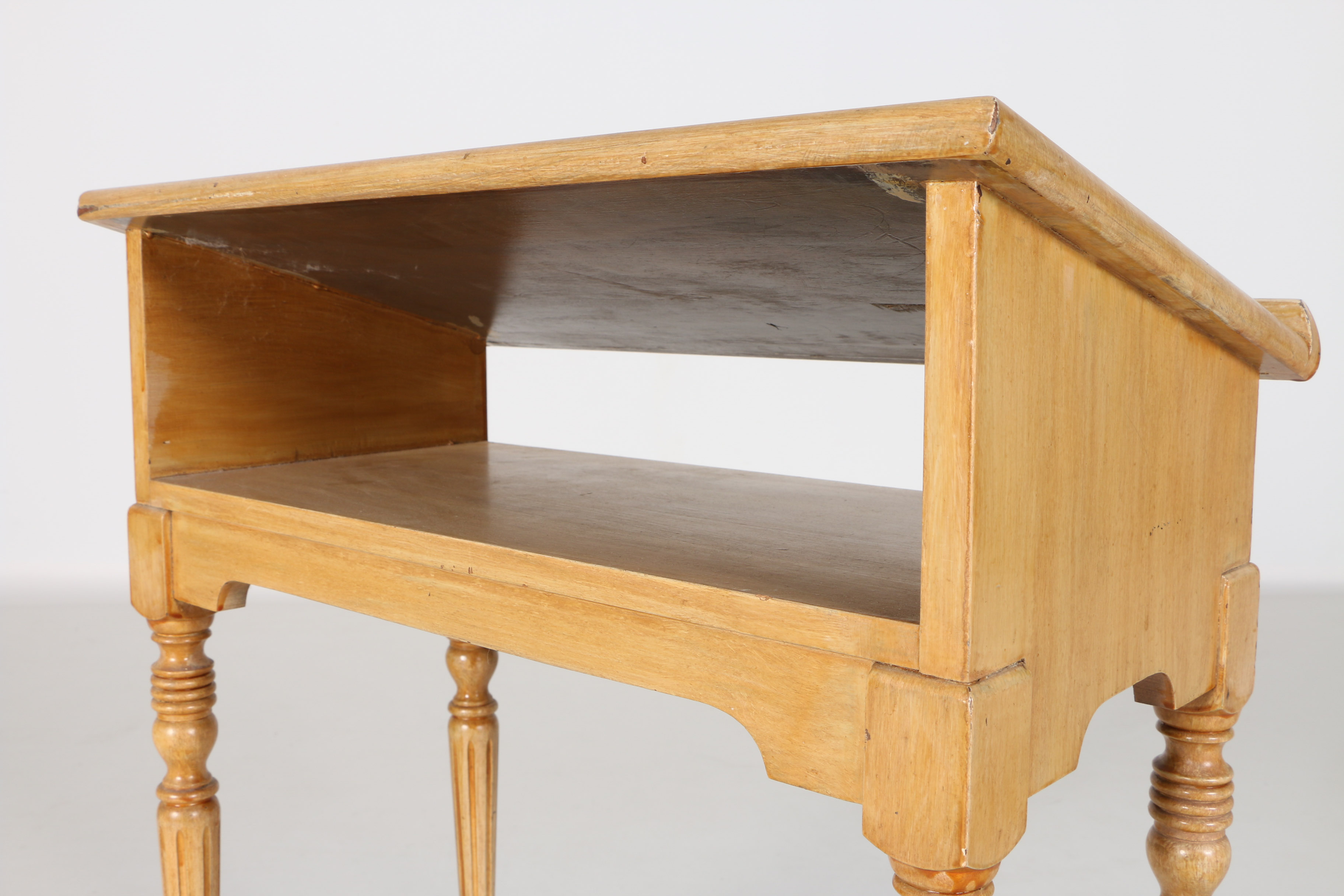 Vintage Cream-Painted Desk