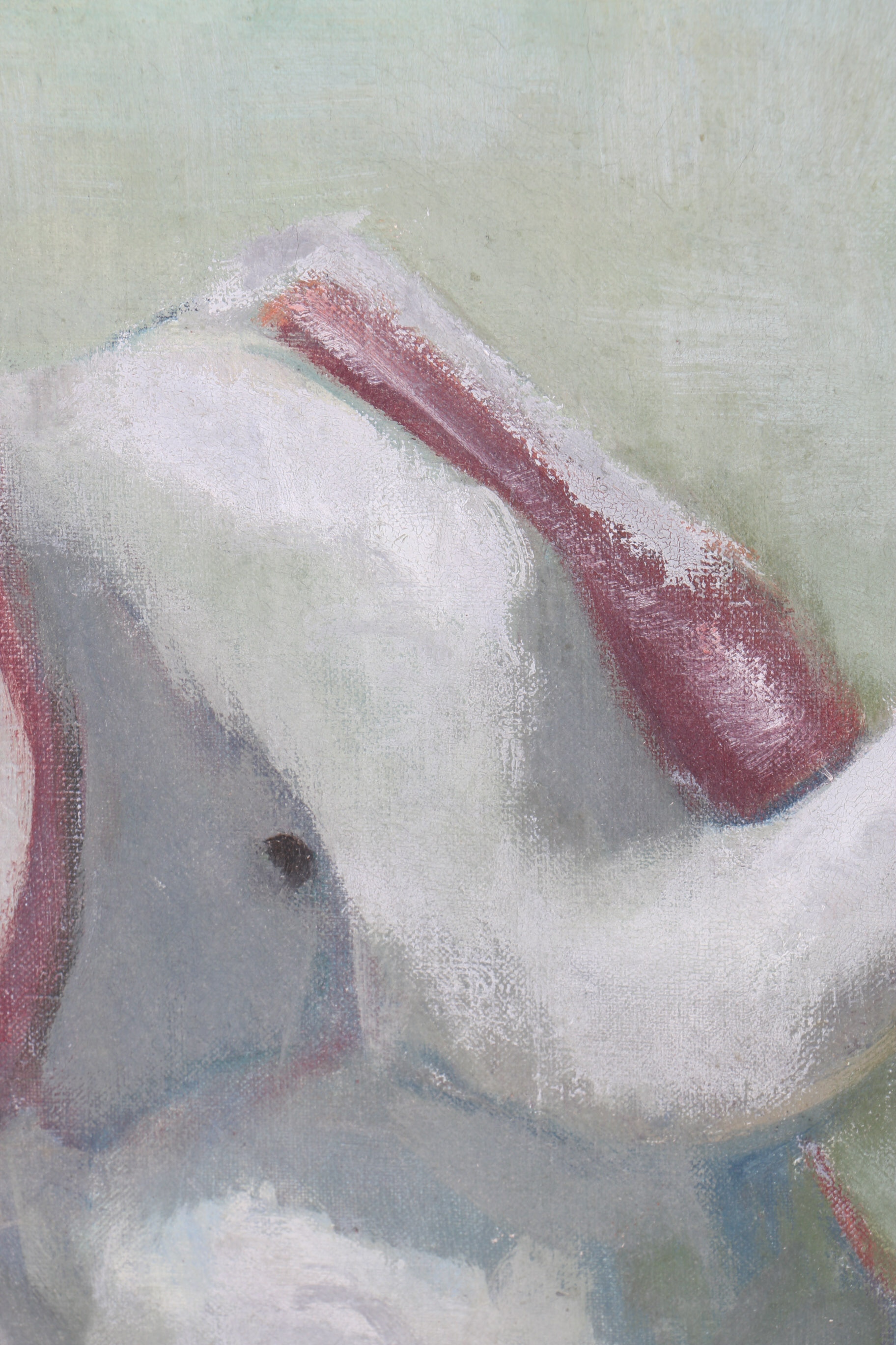 Isabella Markell Original Oil Painting on Canvas Portrait of Two Girls