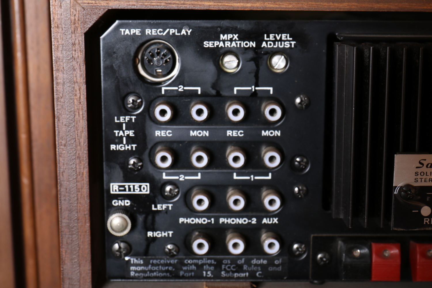 Sansui Stereo Tuner/Amplifier and Speakers