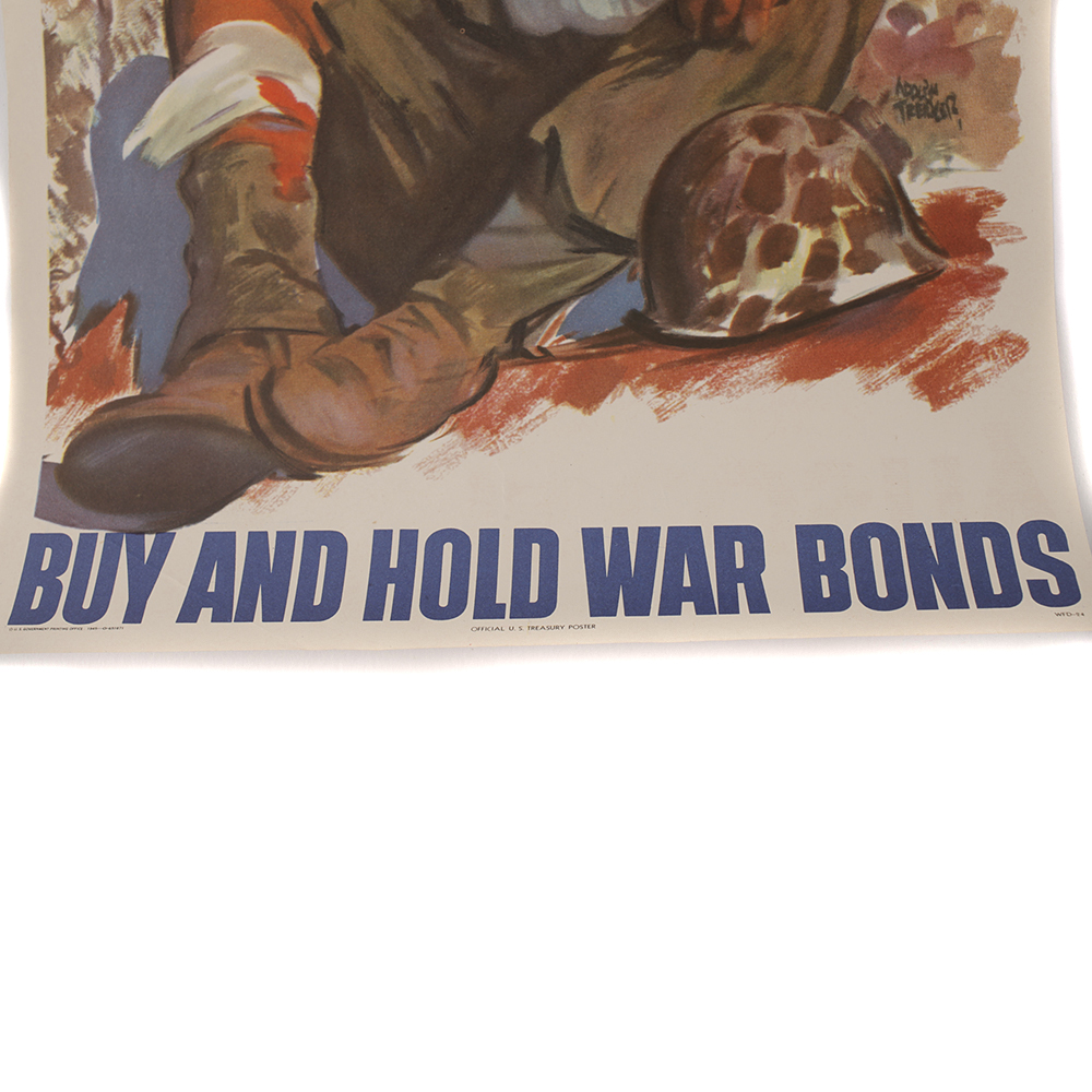 Pair of Original World War II Smaller Scale Posters