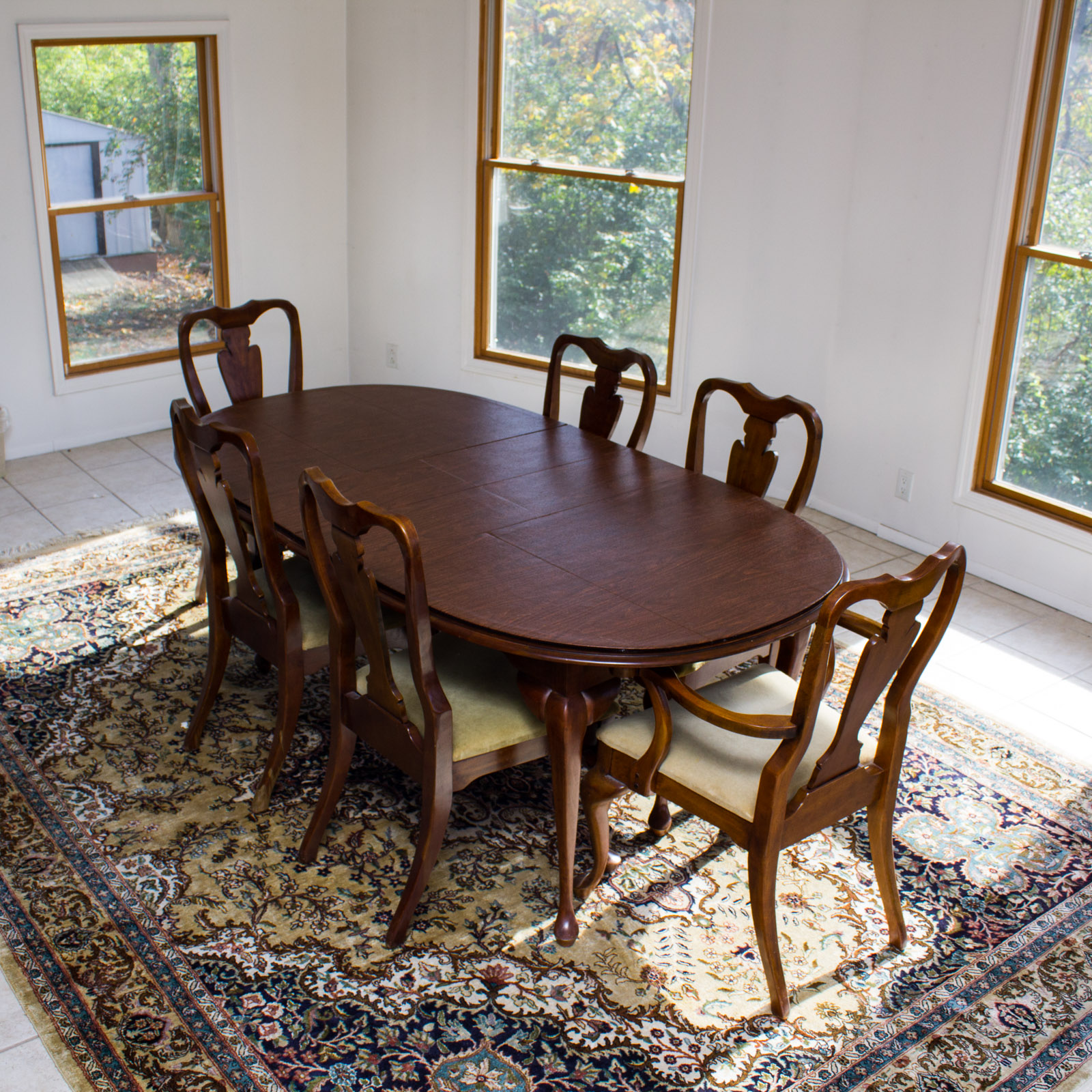 Cherry Dining Table and Chairs