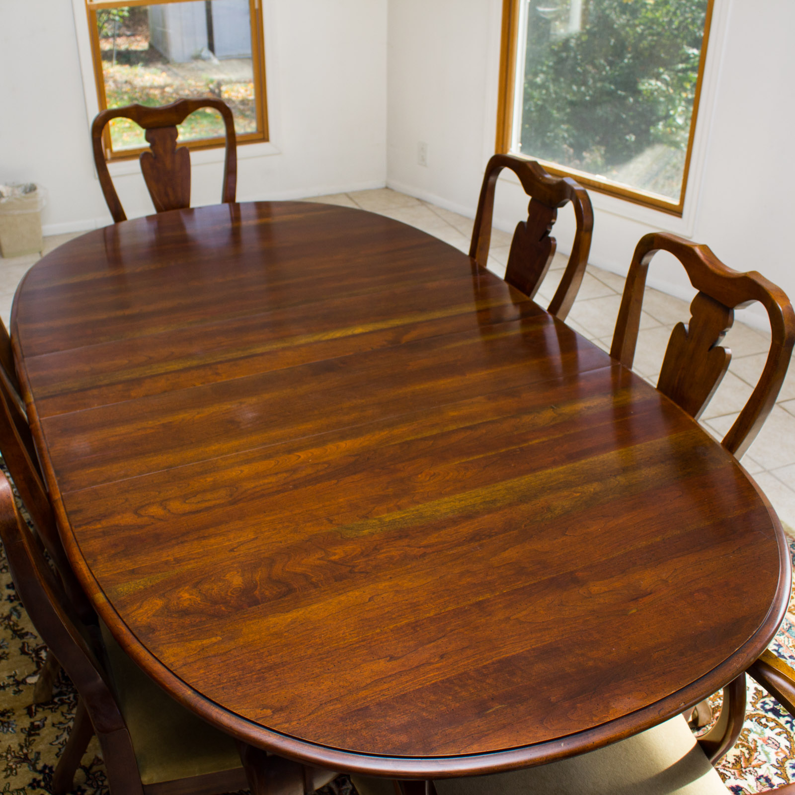 Cherry Dining Table and Chairs