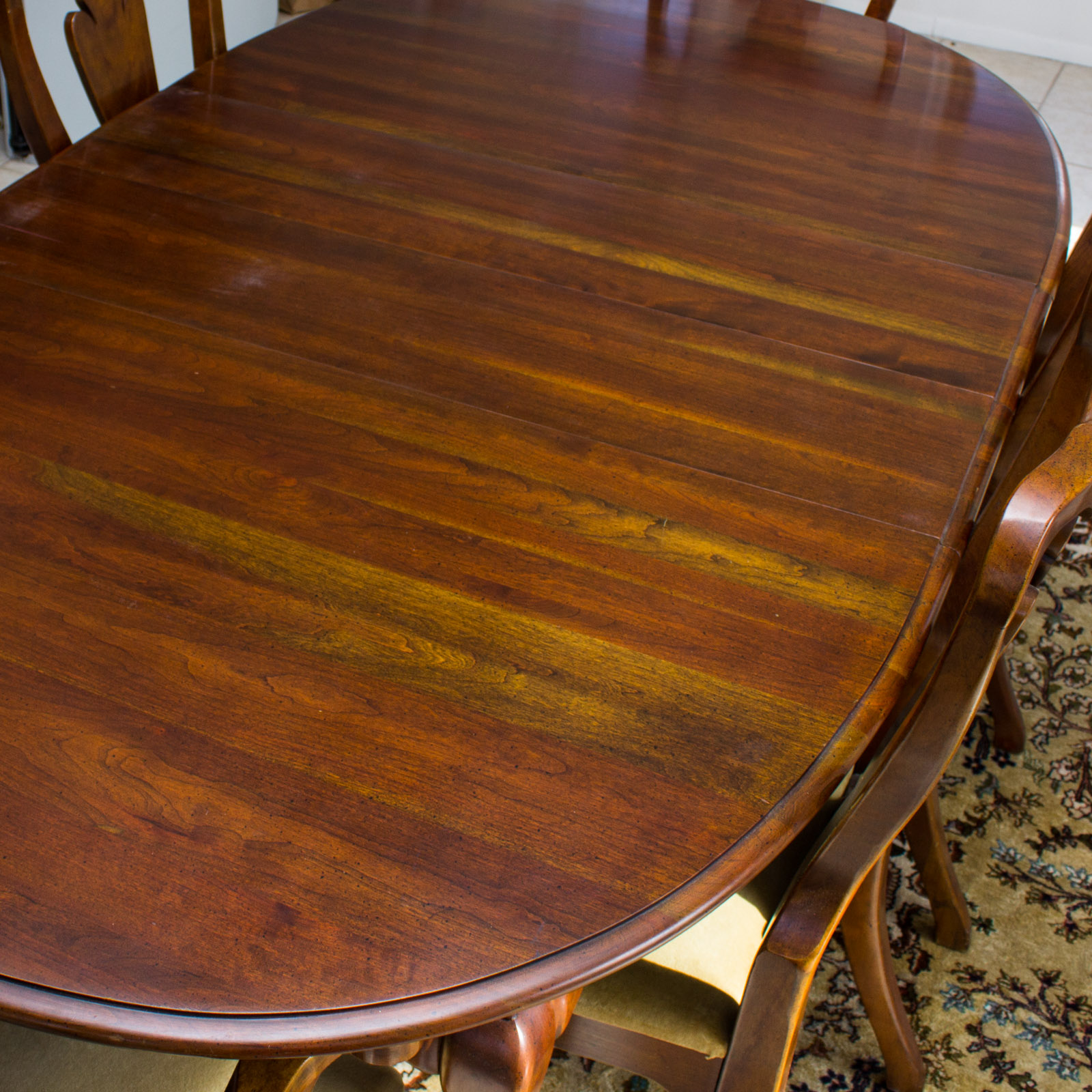 Cherry Dining Table and Chairs