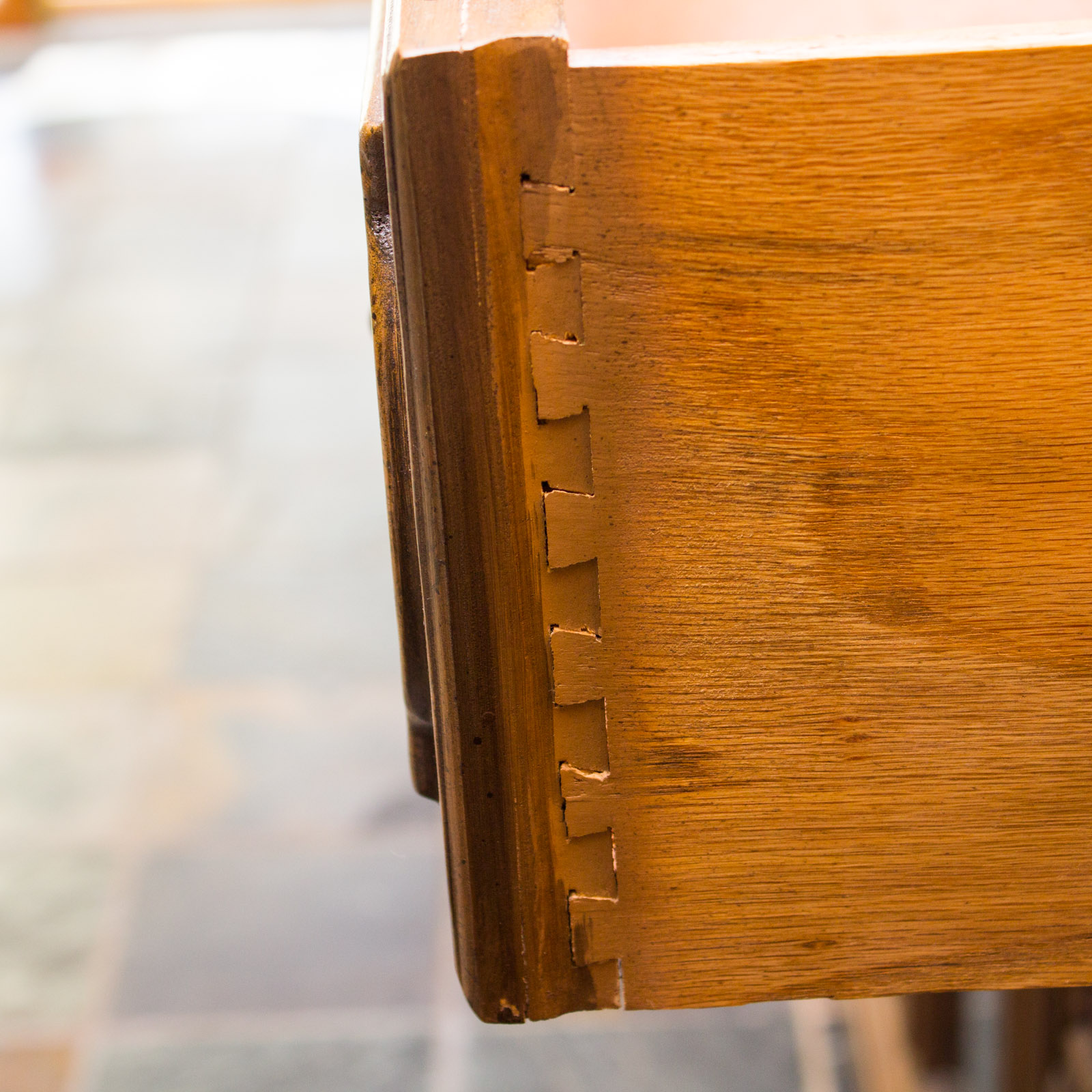 Large Oak Wall Shelving Unit
