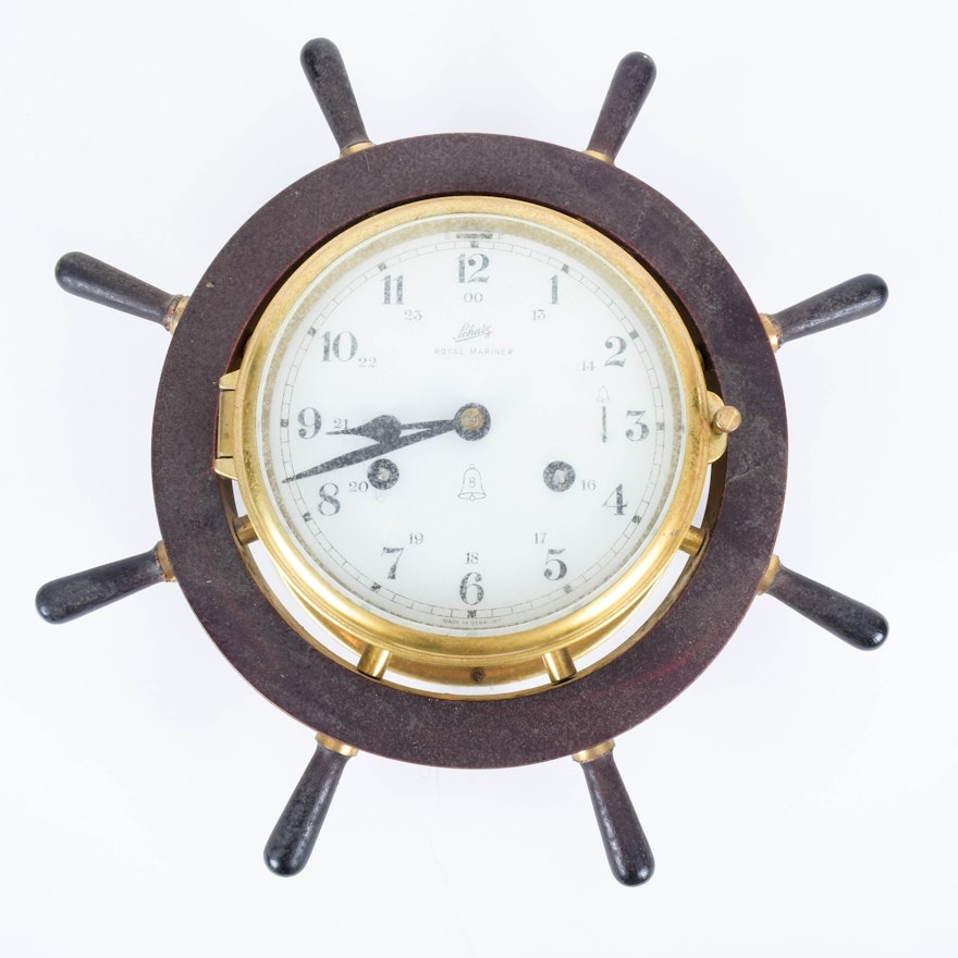 Schatz Royal Mariner Ship's Bell Clock