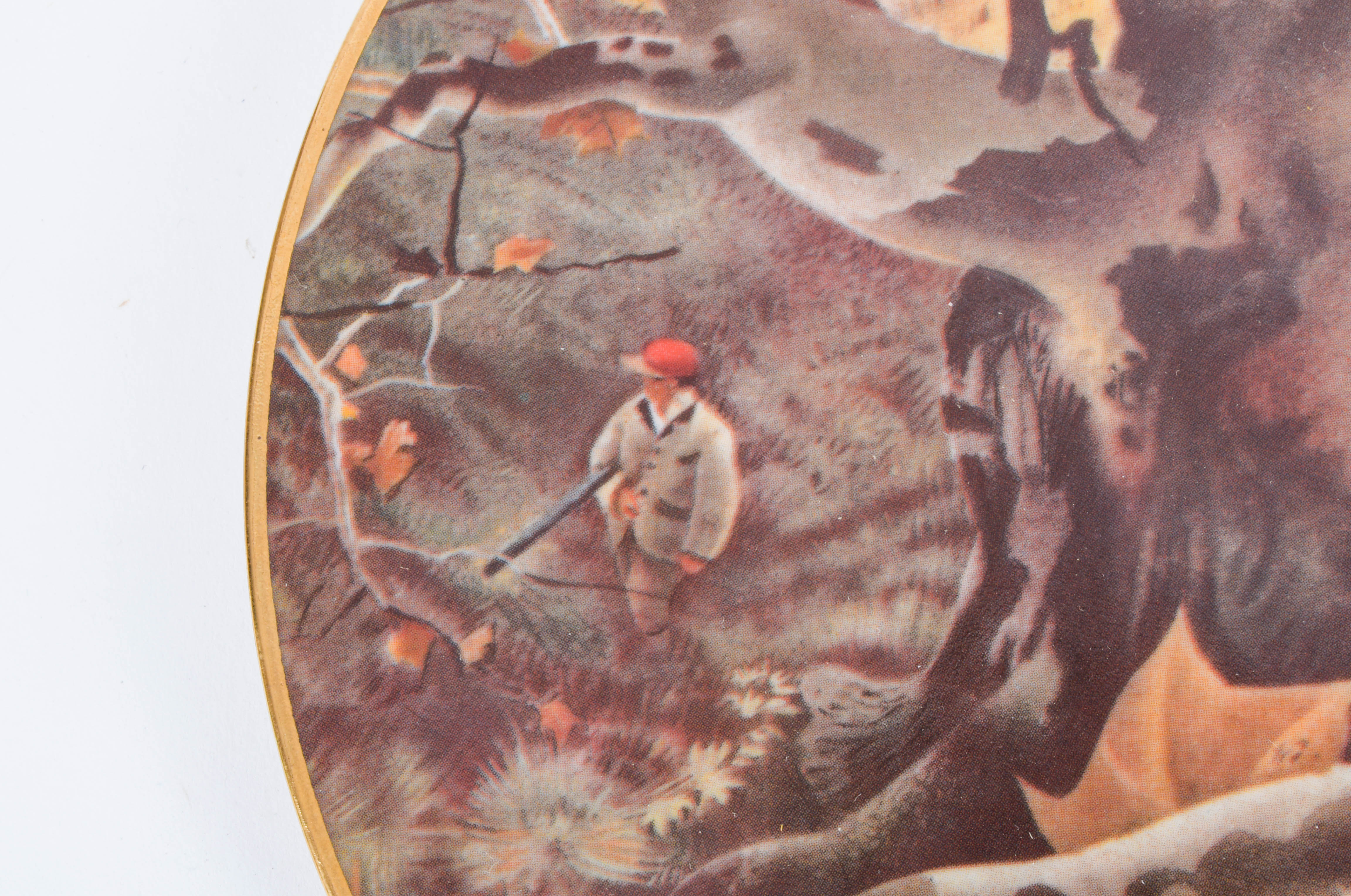 Andrew Wyeth Limited Edition Collector Plate "The Hunter"
