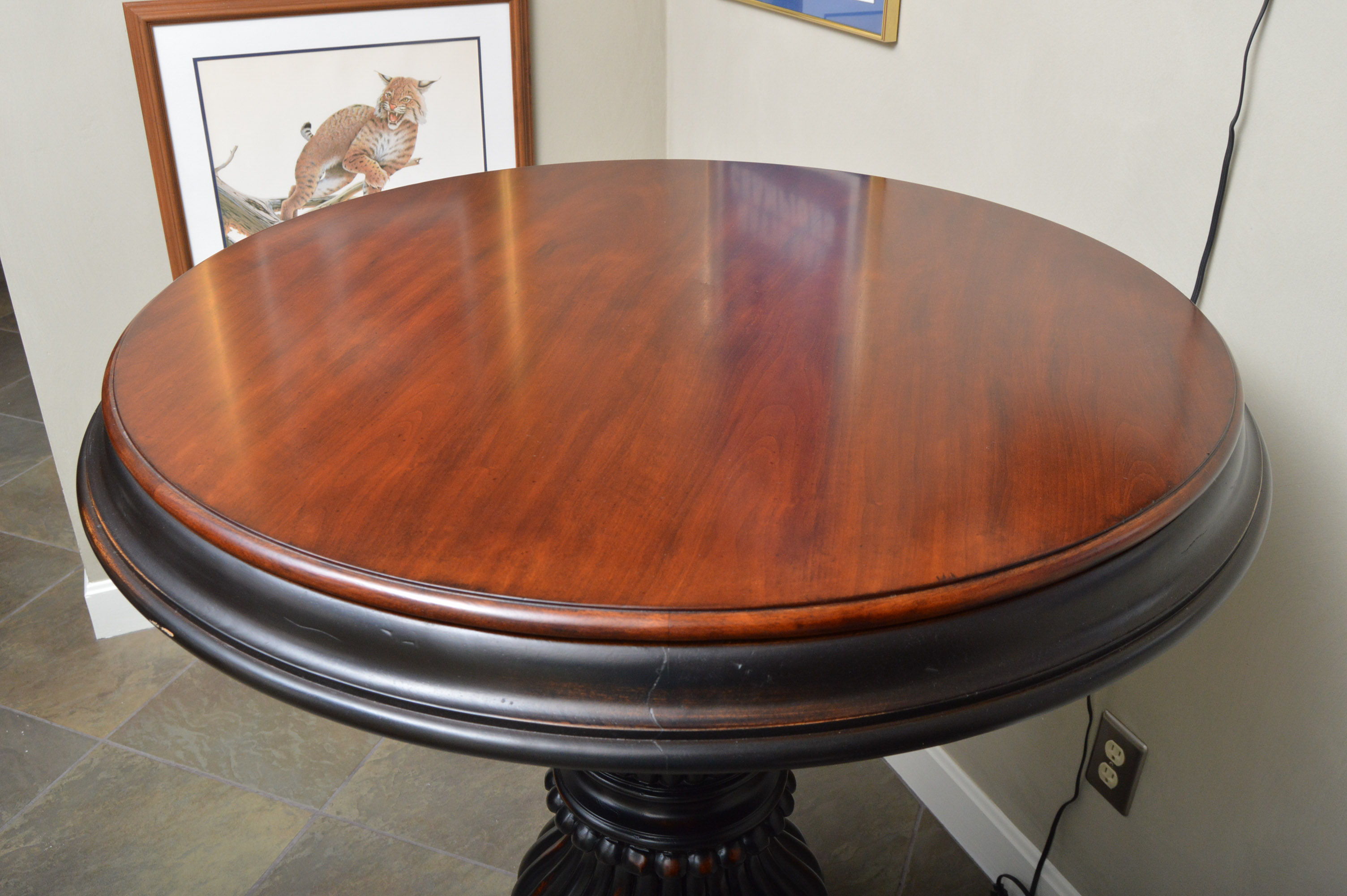 Havertys Furniture Pub Table with Hillsdale Stools