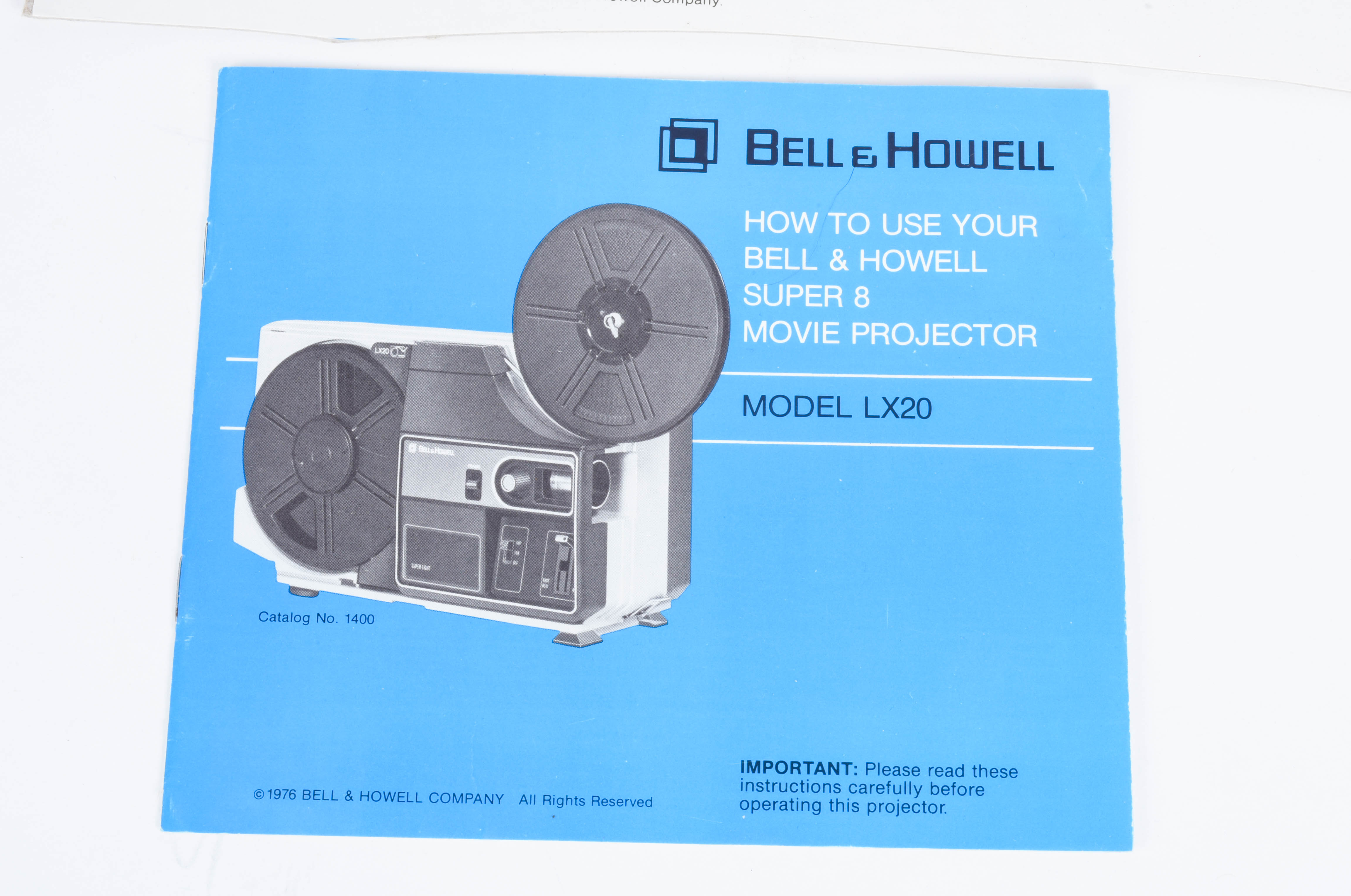 Bell & Howell LX20 Super 8 Movie Projector