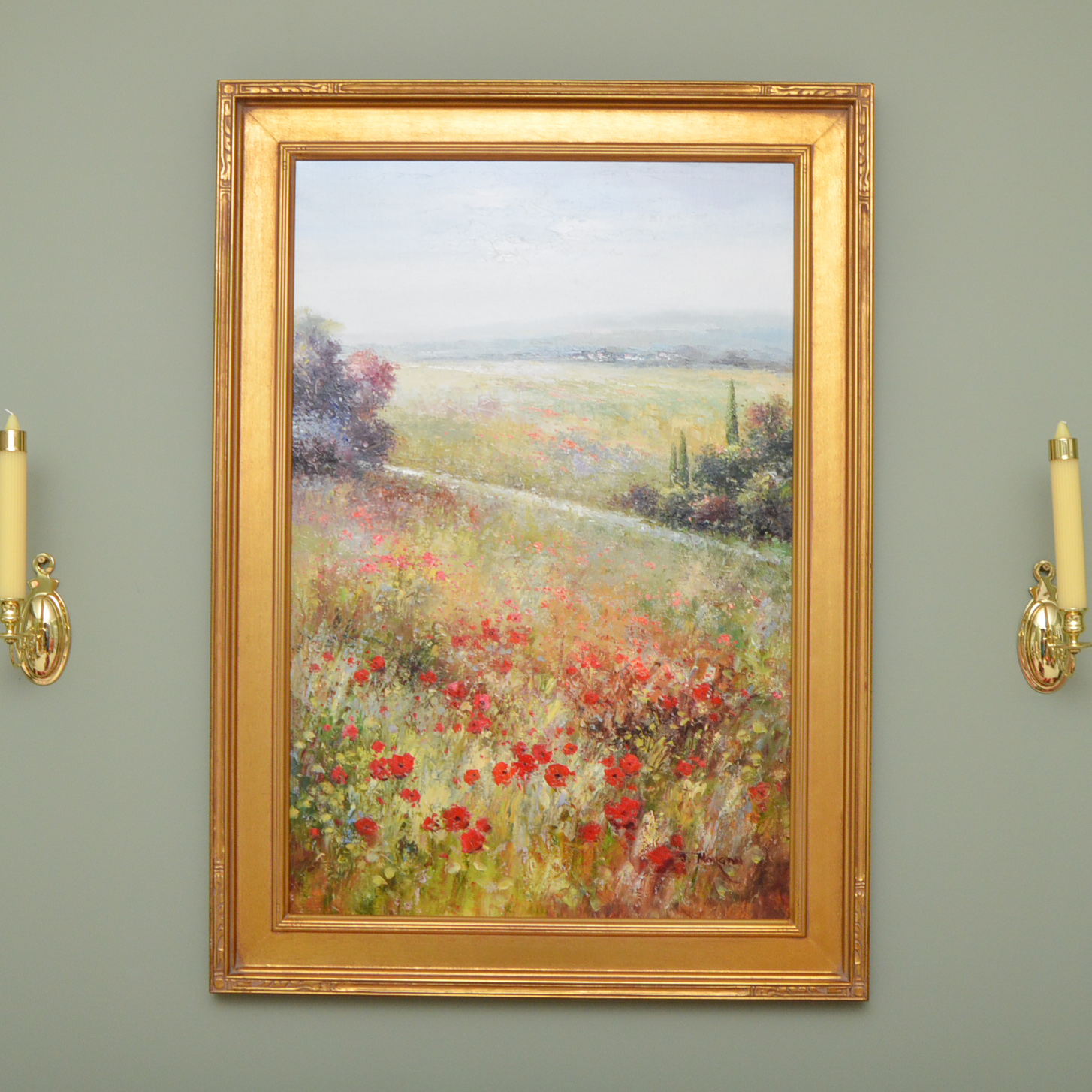 Oil Painting by J. Morgan