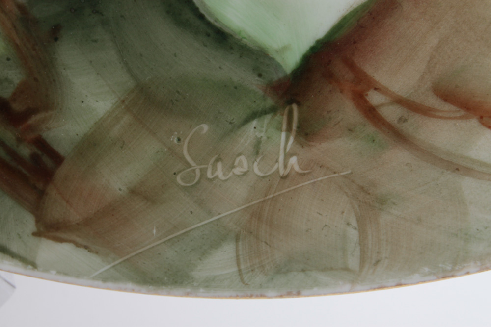 Haviland France Hand Painted Signed Porcelain Plate