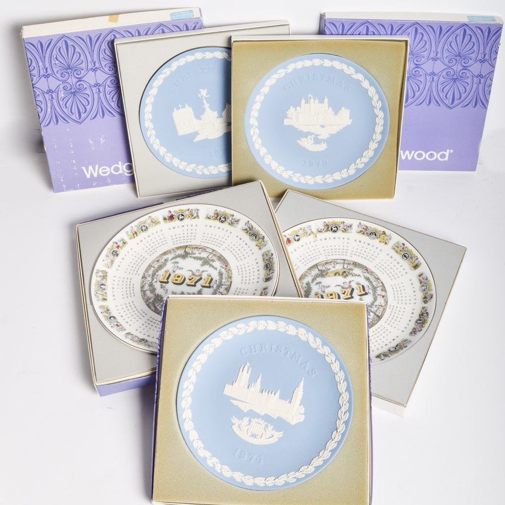 Vintage Wedgwood Annual Plates
