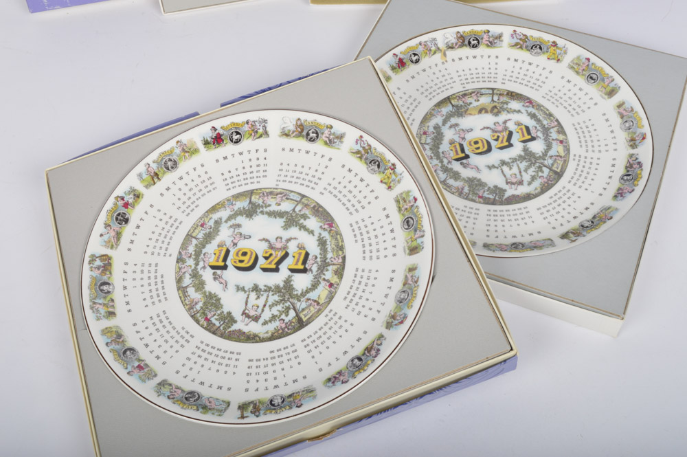 Vintage Wedgwood Annual Plates