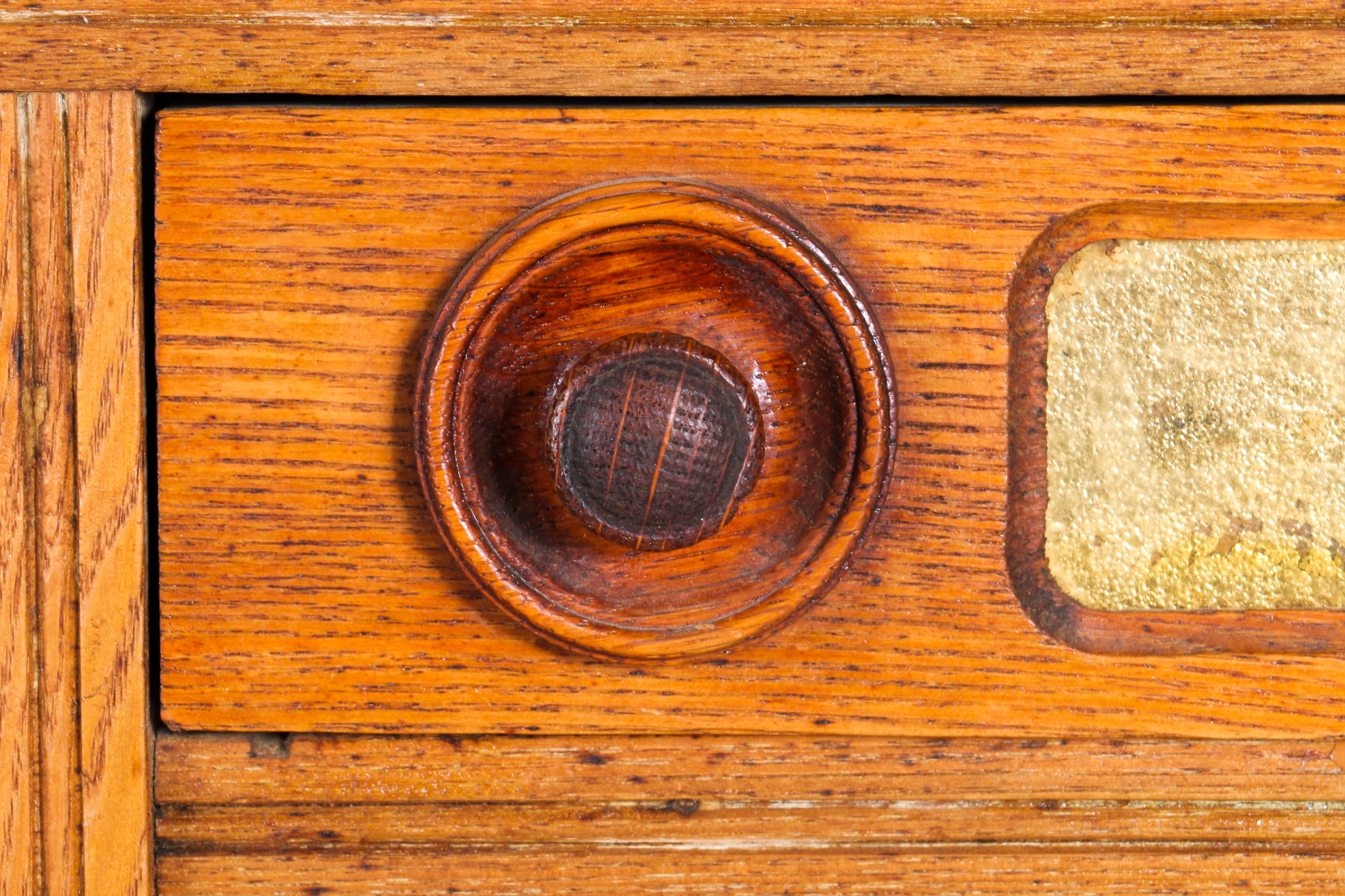 Vintage Six Drawer Clark's O.N.T. Spool Cabinet and Vintage Table