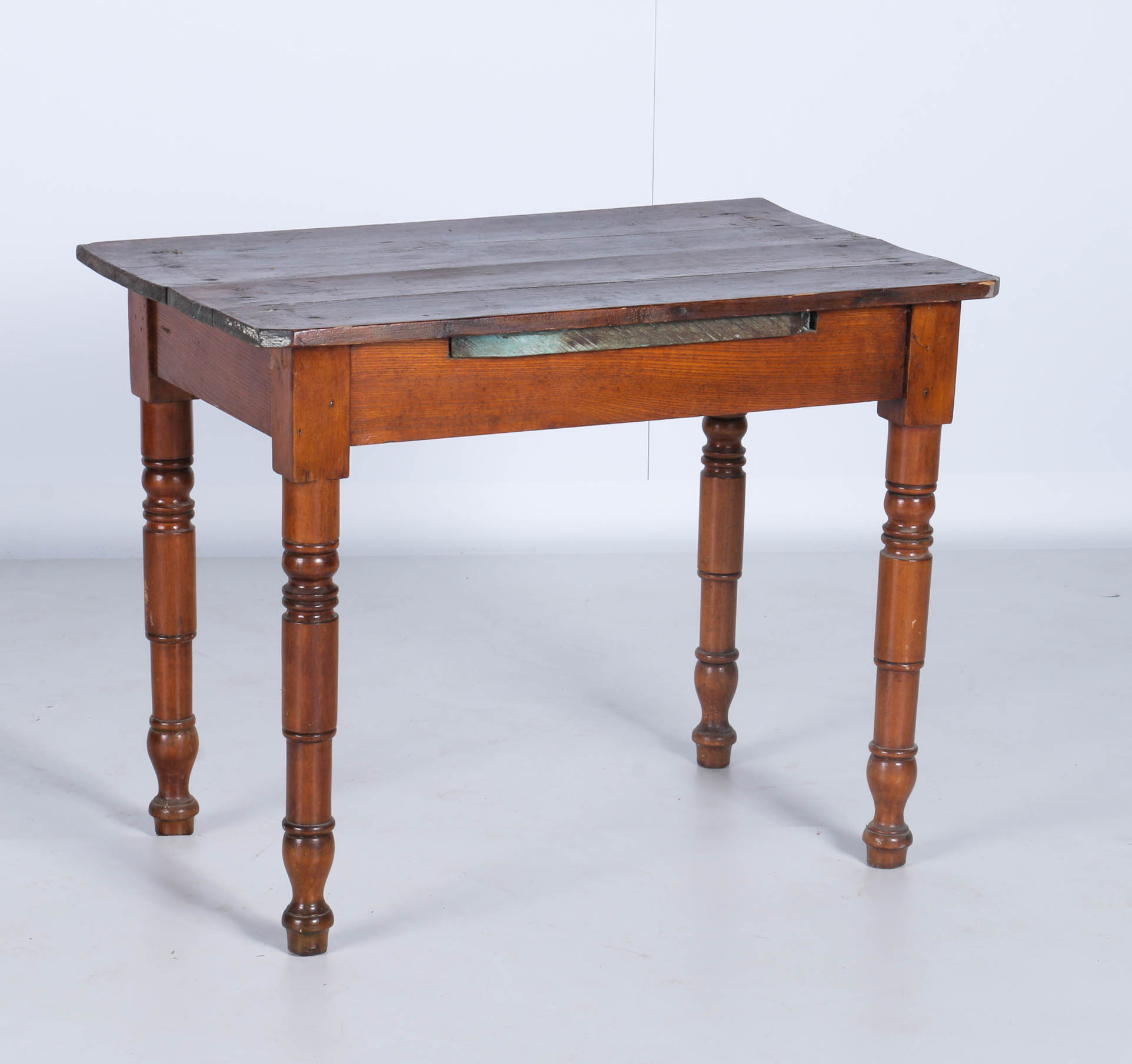 Vintage Six Drawer Clark's O.N.T. Spool Cabinet and Vintage Table