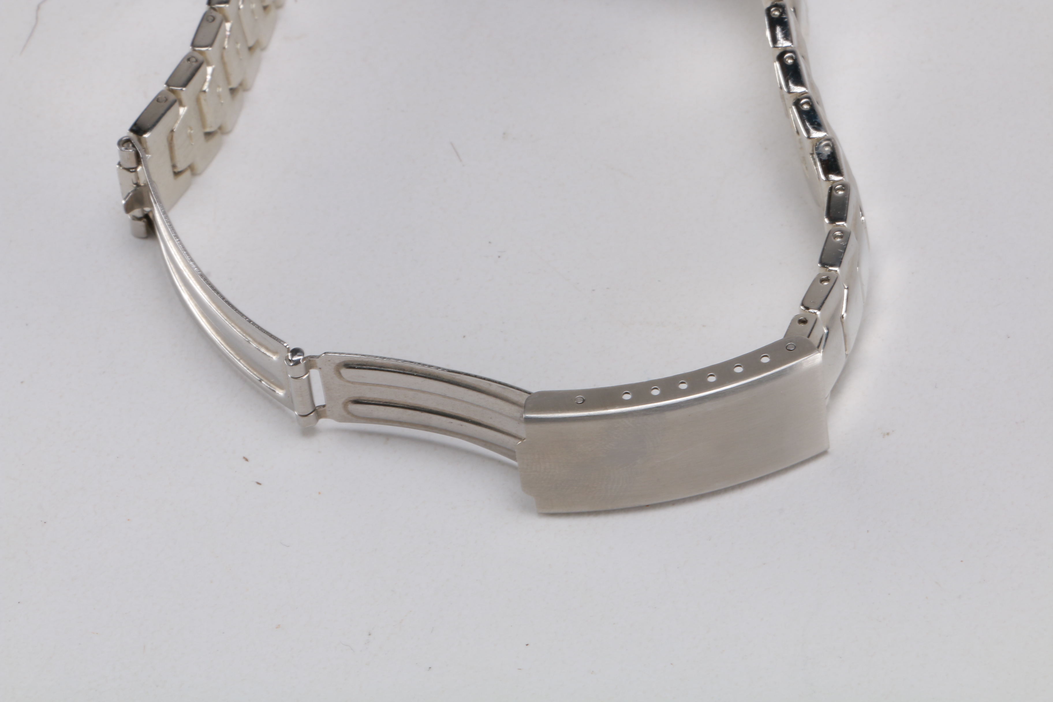 Pink Face Steel Band Ladies Watch