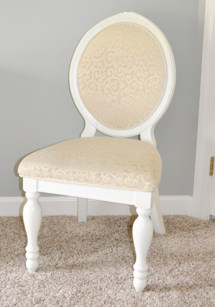 American Signature Painted Desk and Chair