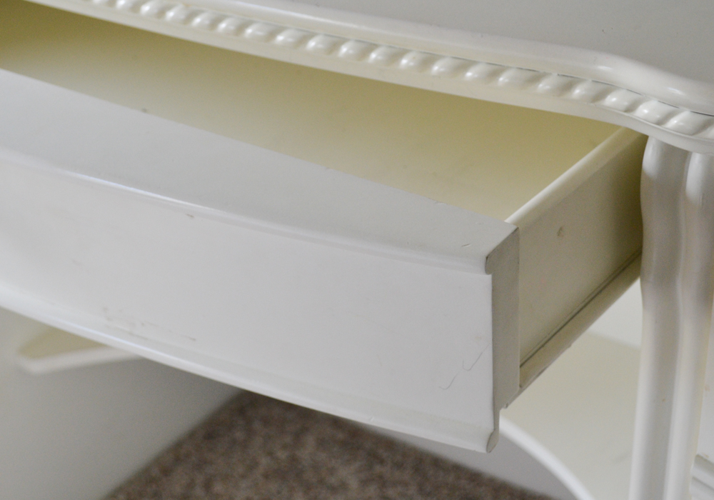 American Signature Painted Desk and Chair