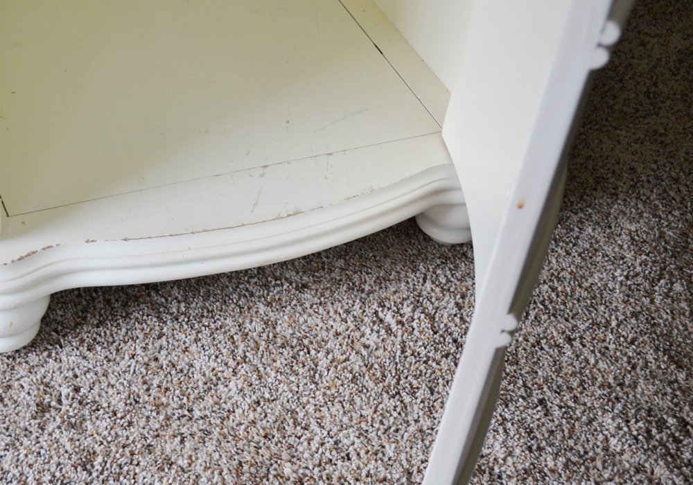 American Signature Painted Desk and Chair