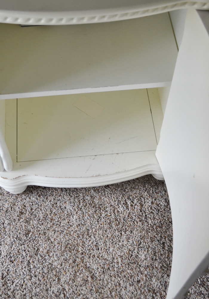 American Signature Painted Desk and Chair