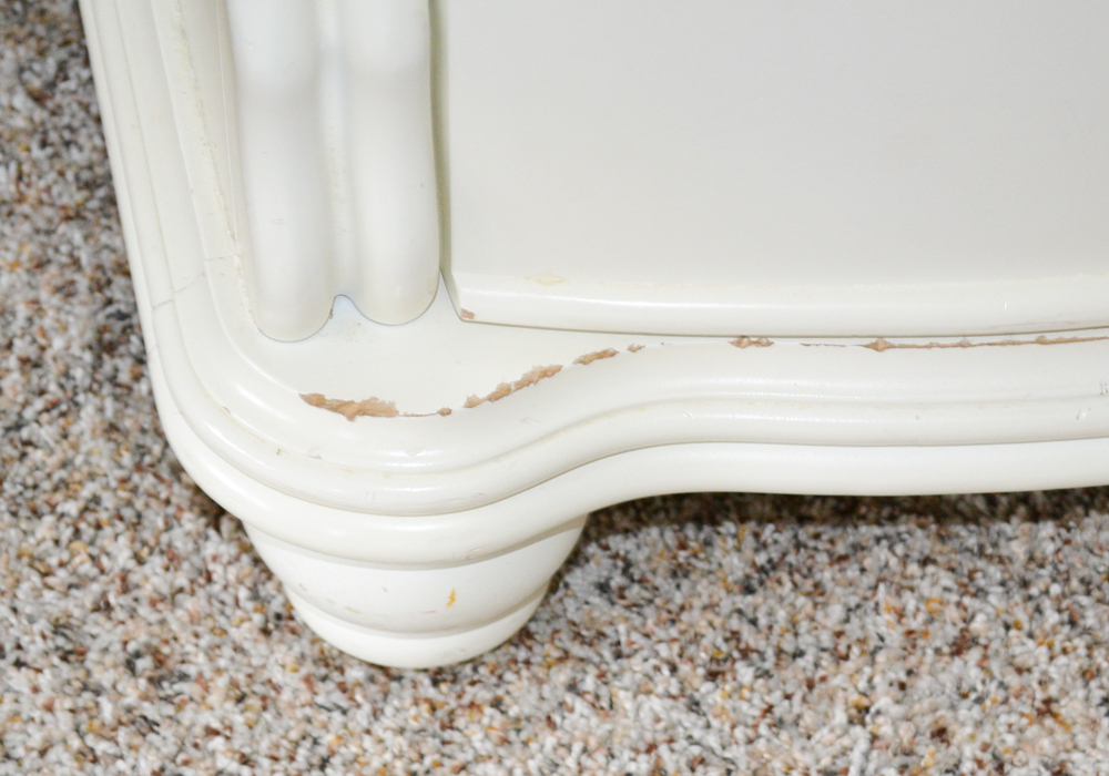 American Signature Painted Desk and Chair