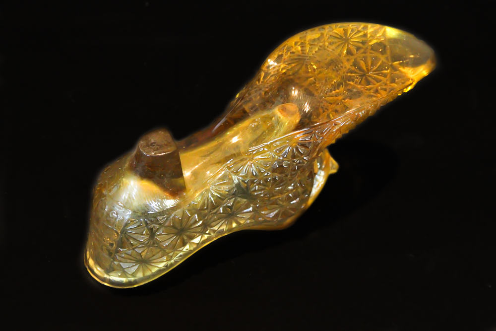 Assortment of Colored Glass Dishes