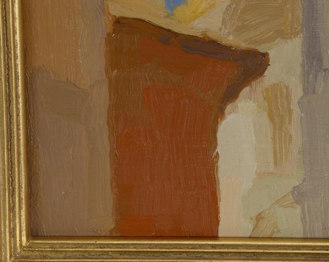 T. Kelly Wilson Original Alla Prima Oil on Wood Panel "Near the Jewish Ghetto I"