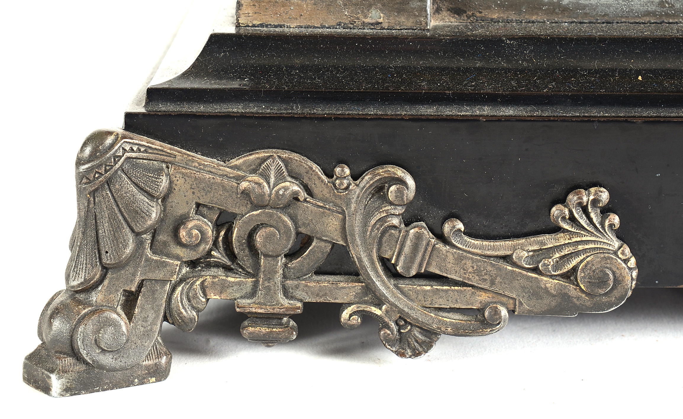 Antique Ansonia Ornate Mantel Clock with Figure