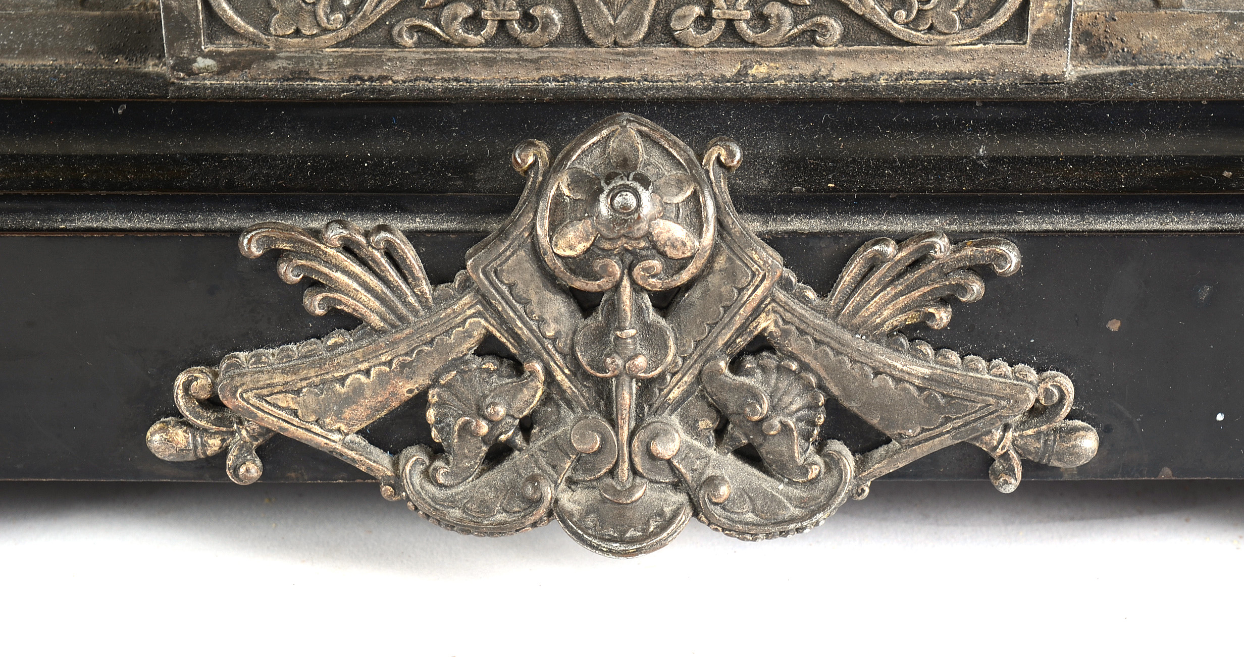 Antique Ansonia Ornate Mantel Clock with Figure