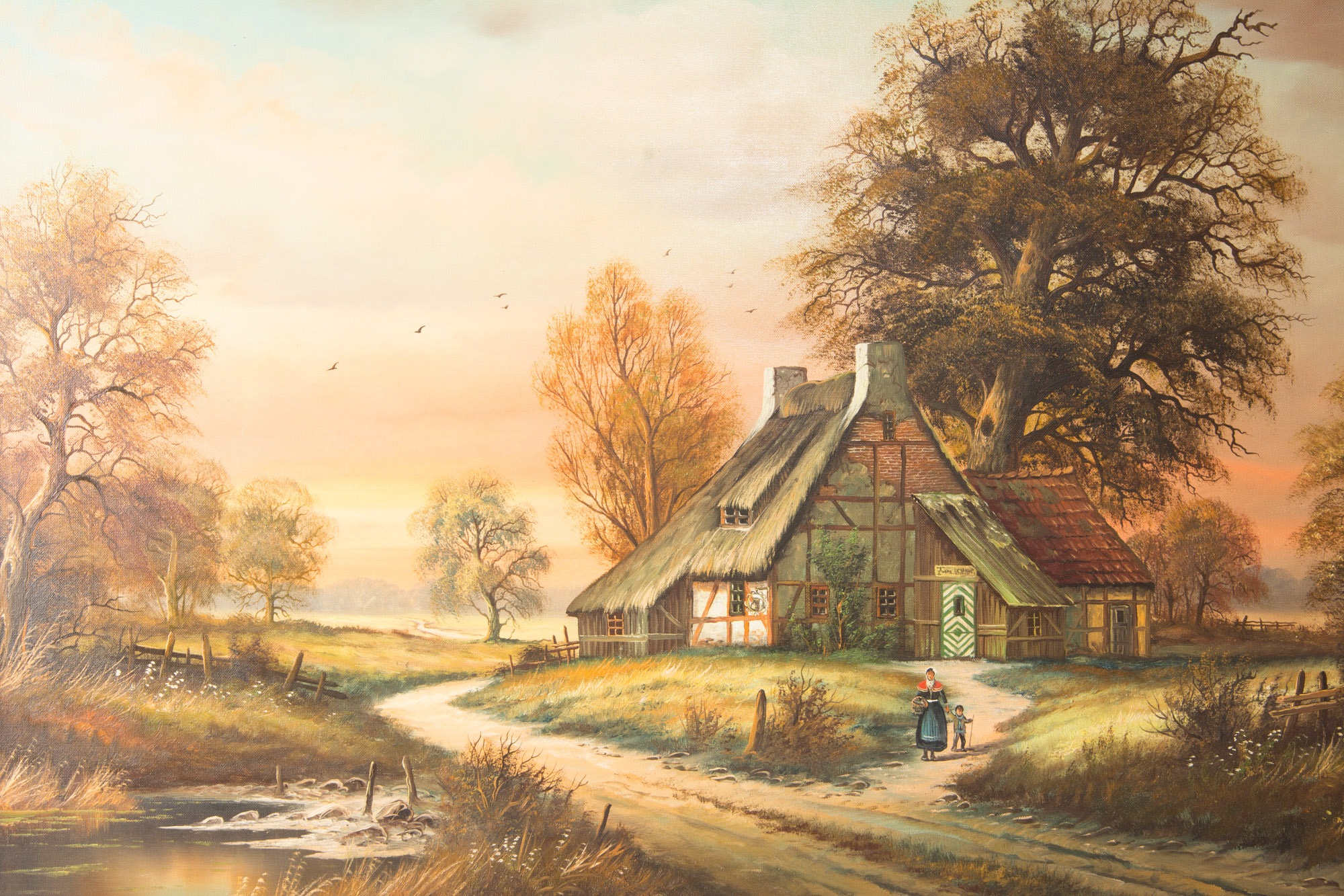 Horst Baumgart Original Oil on Canvas