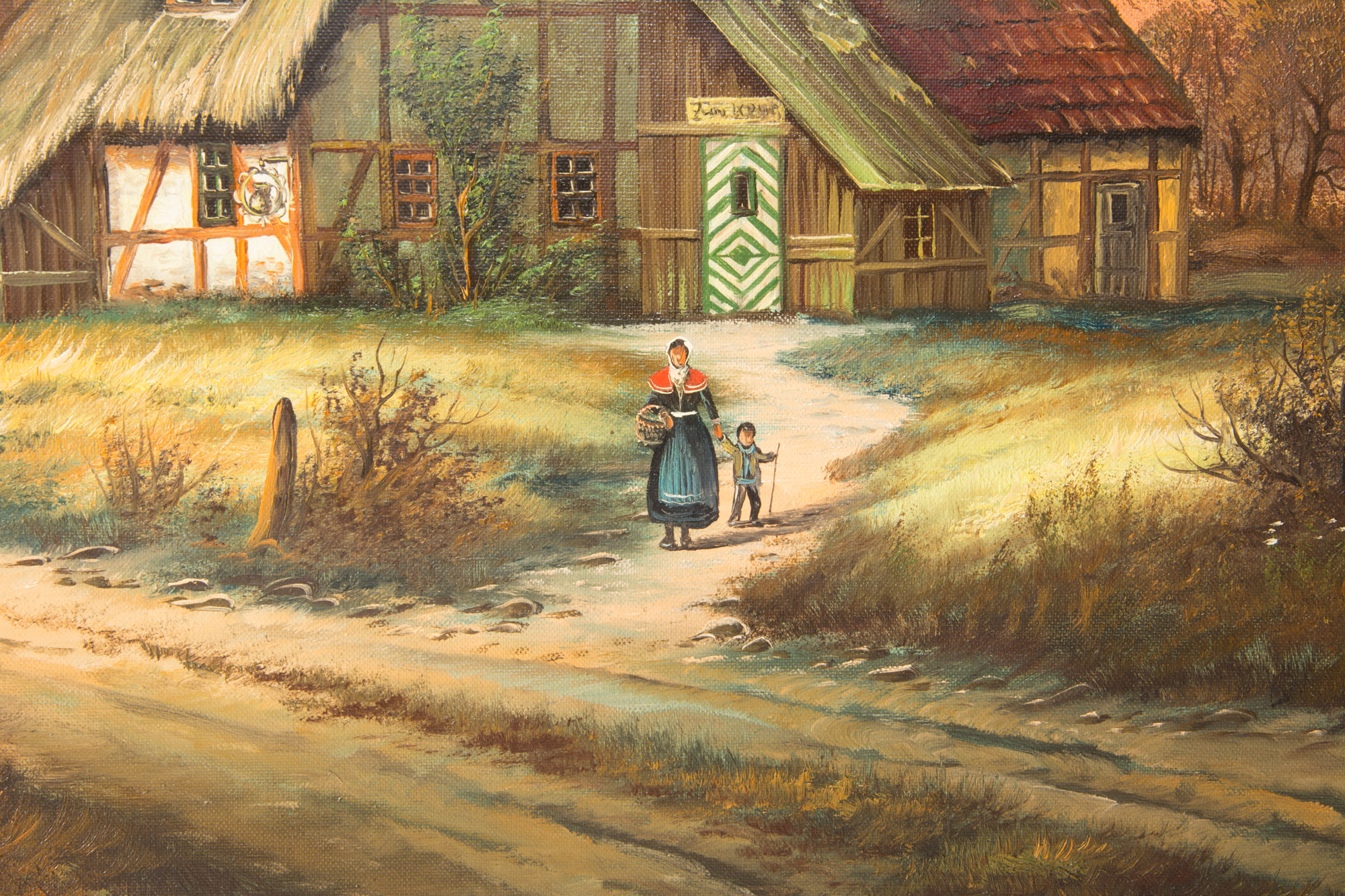 Horst Baumgart Original Oil on Canvas