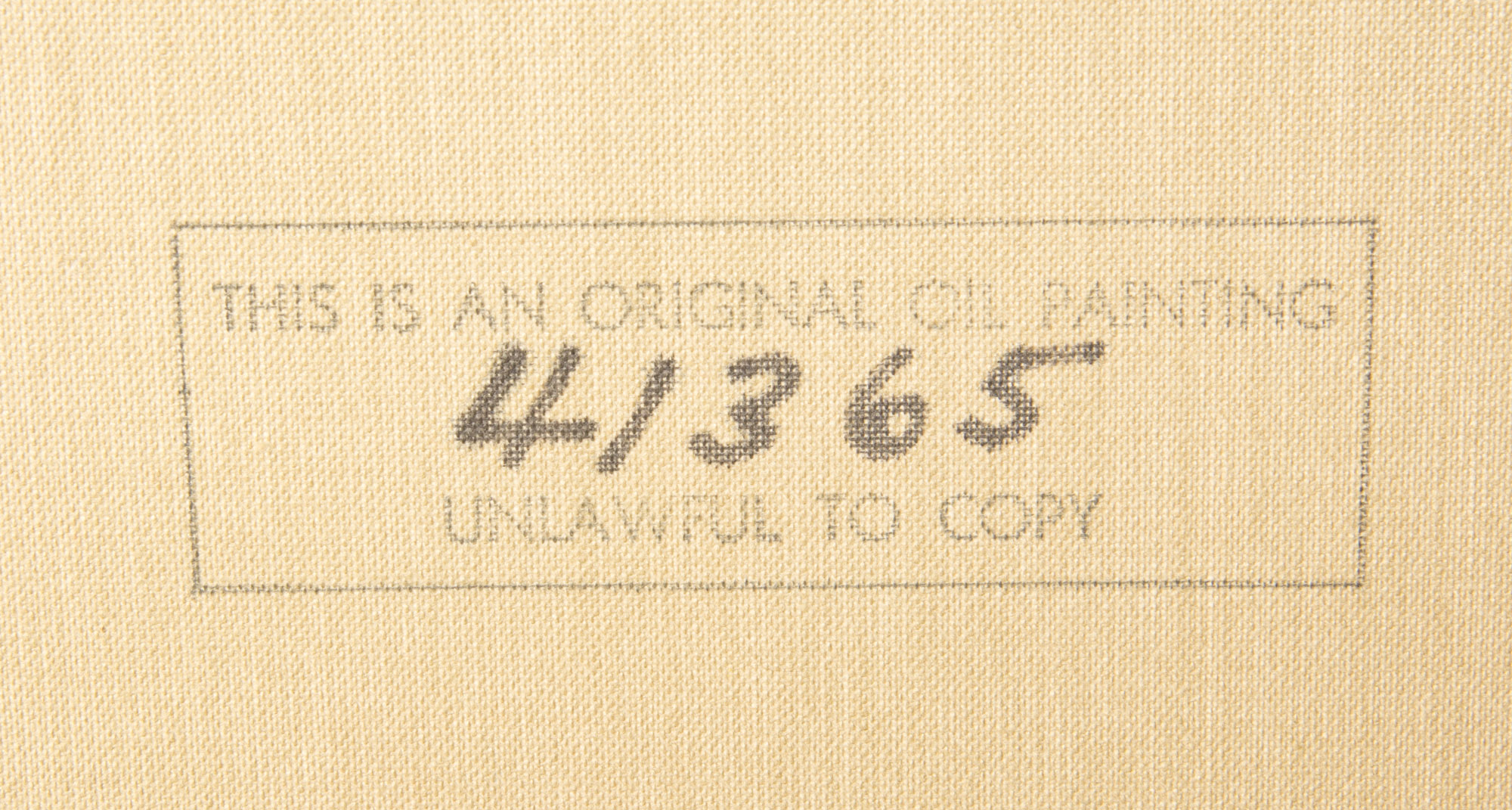 Horst Baumgart Original Oil on Canvas