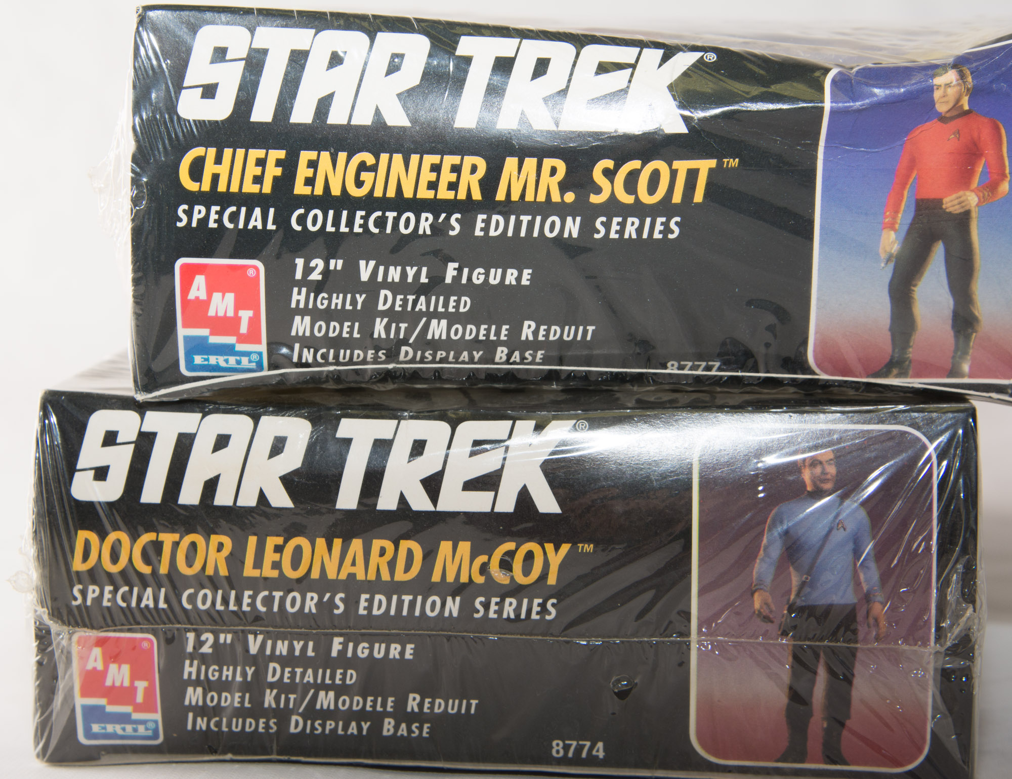 Vintage Star Trek Character Model Kits