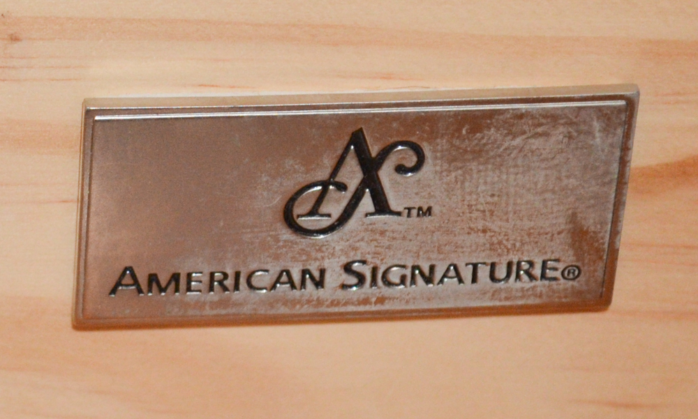 American Signature Painted Nightstand